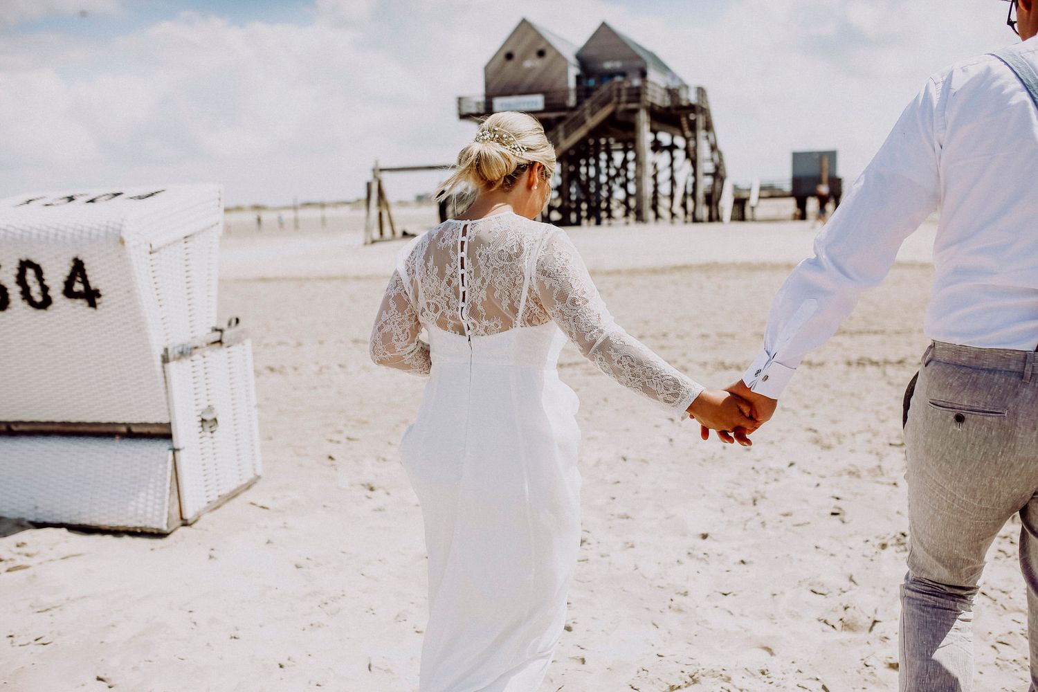 Hochzeitsfotografin SPO. St. Peter Ording Hochzeit.