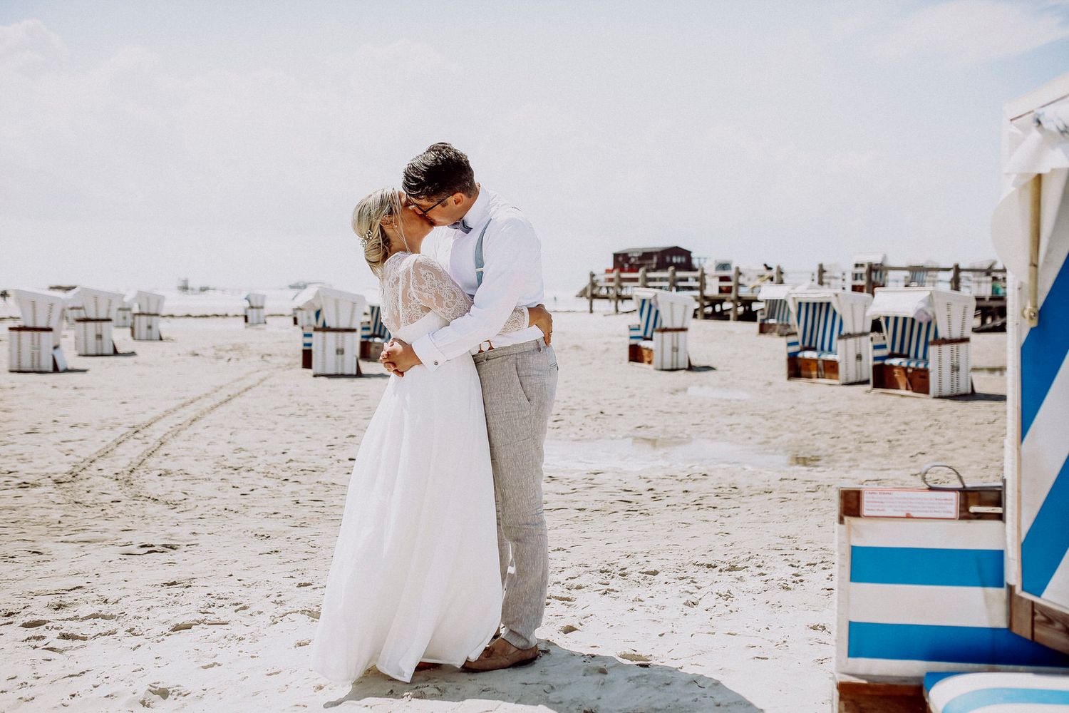 Hochzeitsfotografin SPO. St. Peter Ording Hochzeit.