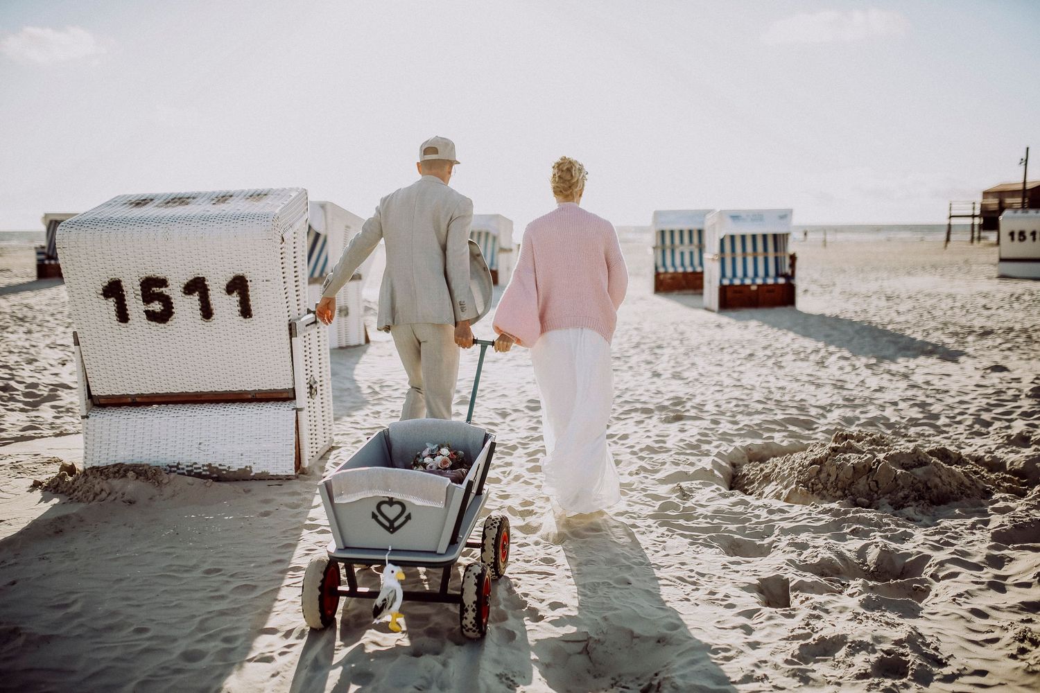 Hochzeitsfotografin SPO. St. Peter Ording Hochzeit. Heiraten an der Nordsee.