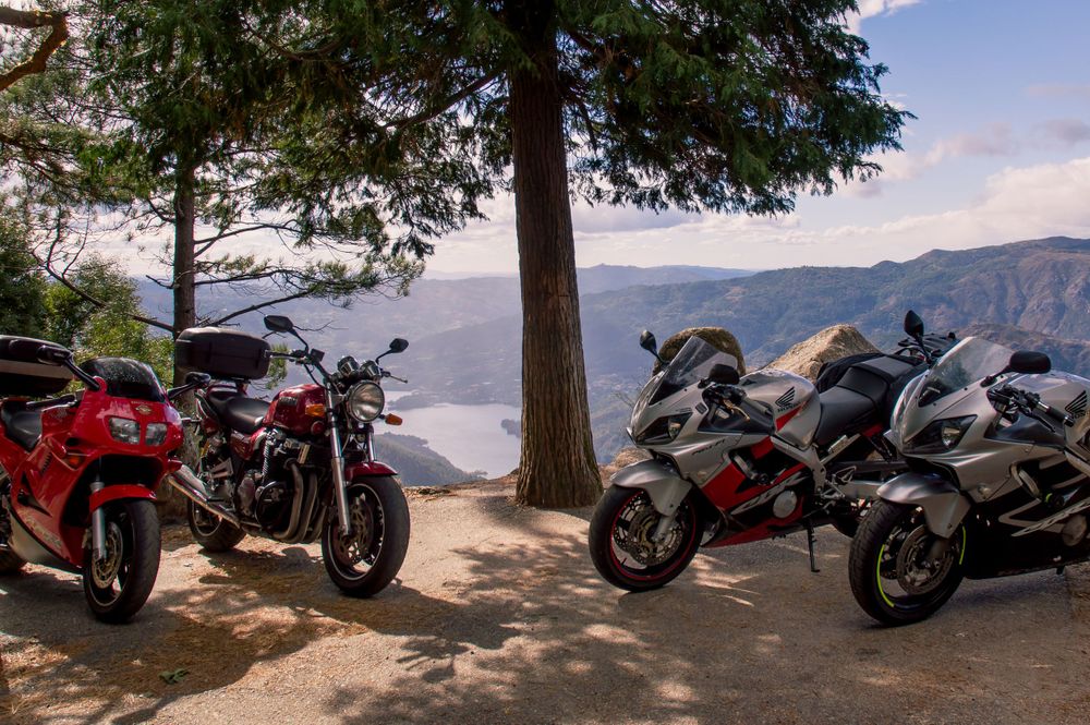 motorbikes in Serra Peneda de Gerês