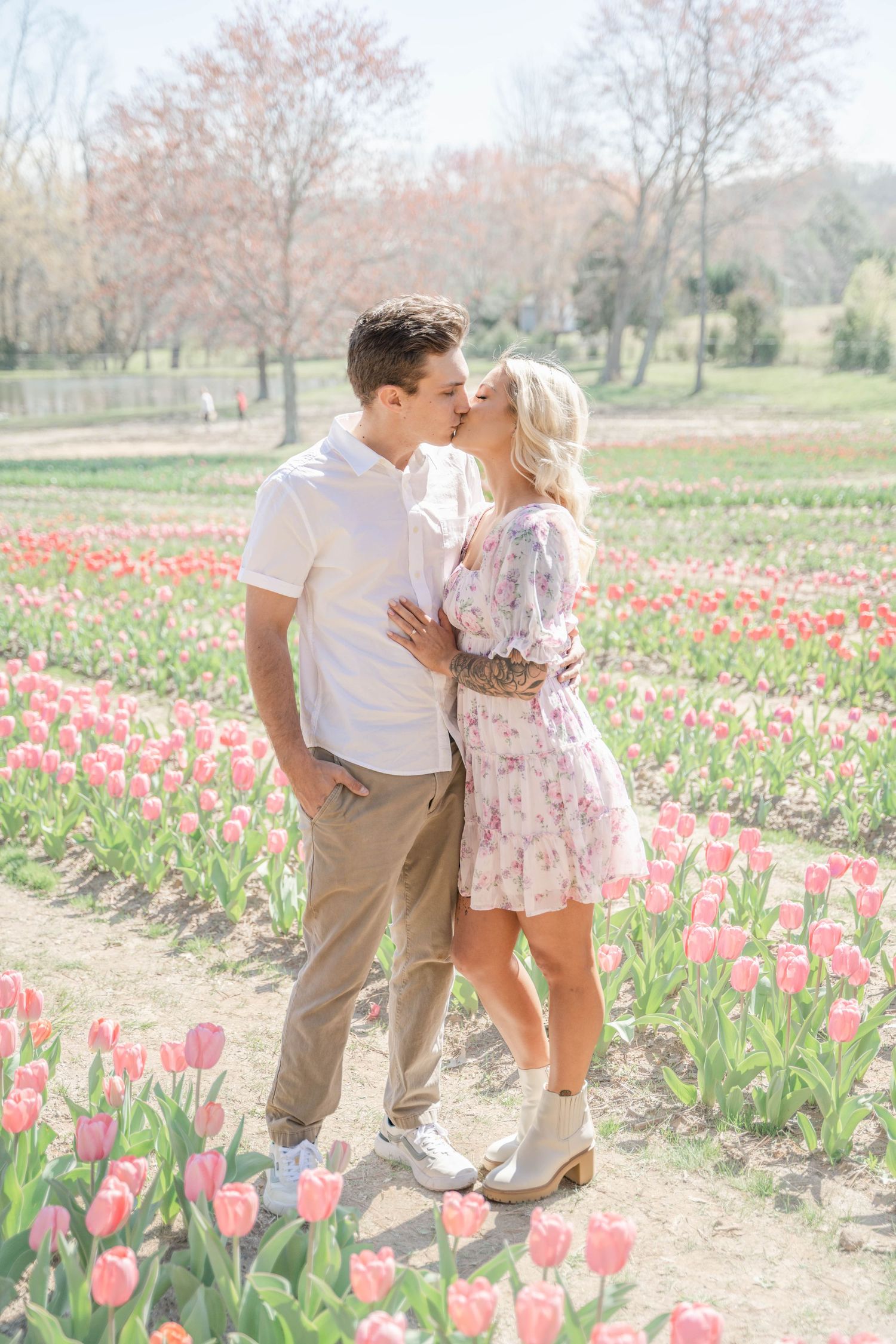 Dewberry Farm Photoshoot Tulip Mini Session Triad Greensboro, NC