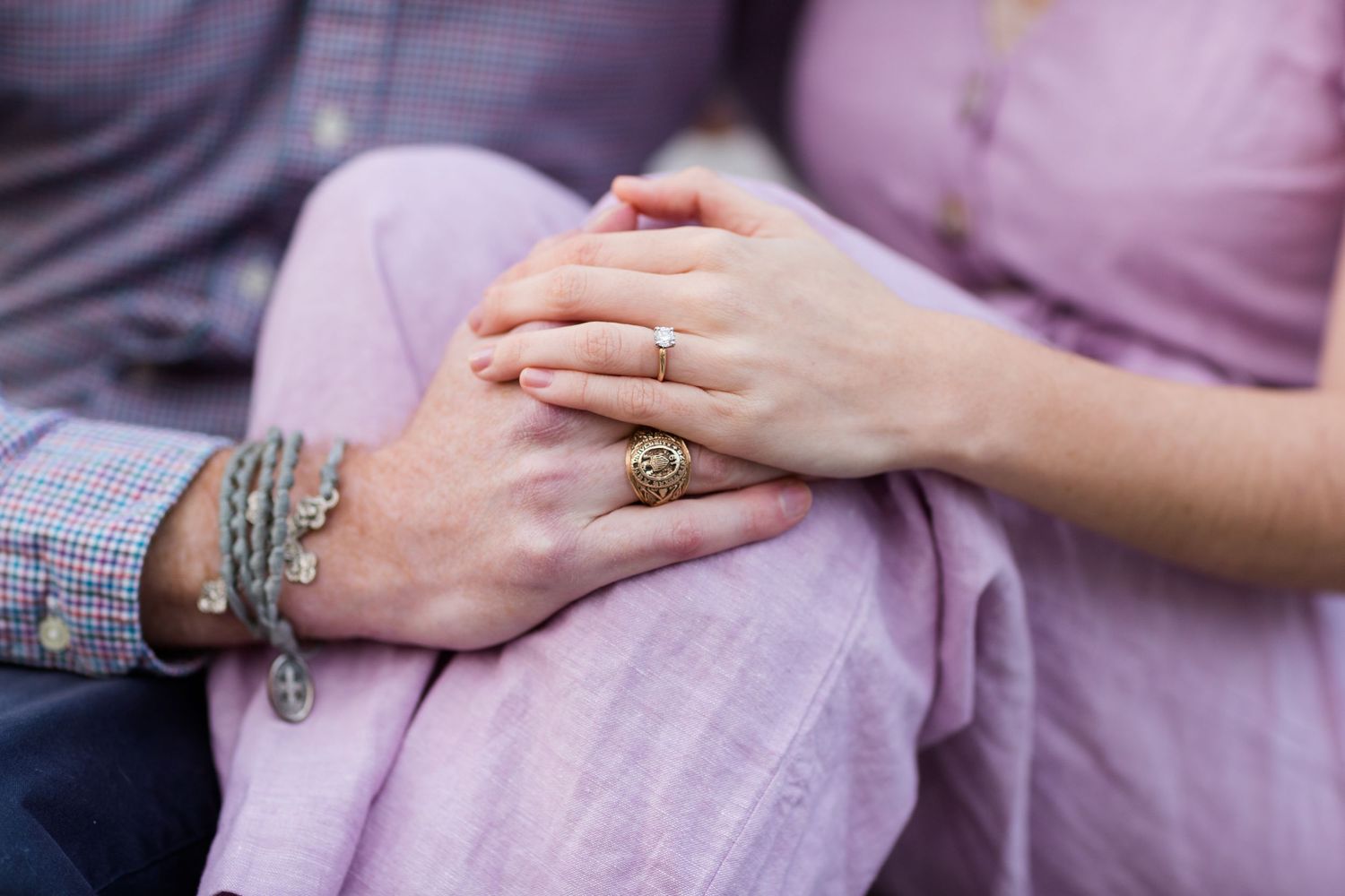 College Station Engagement Session Photographer Aggie Ring