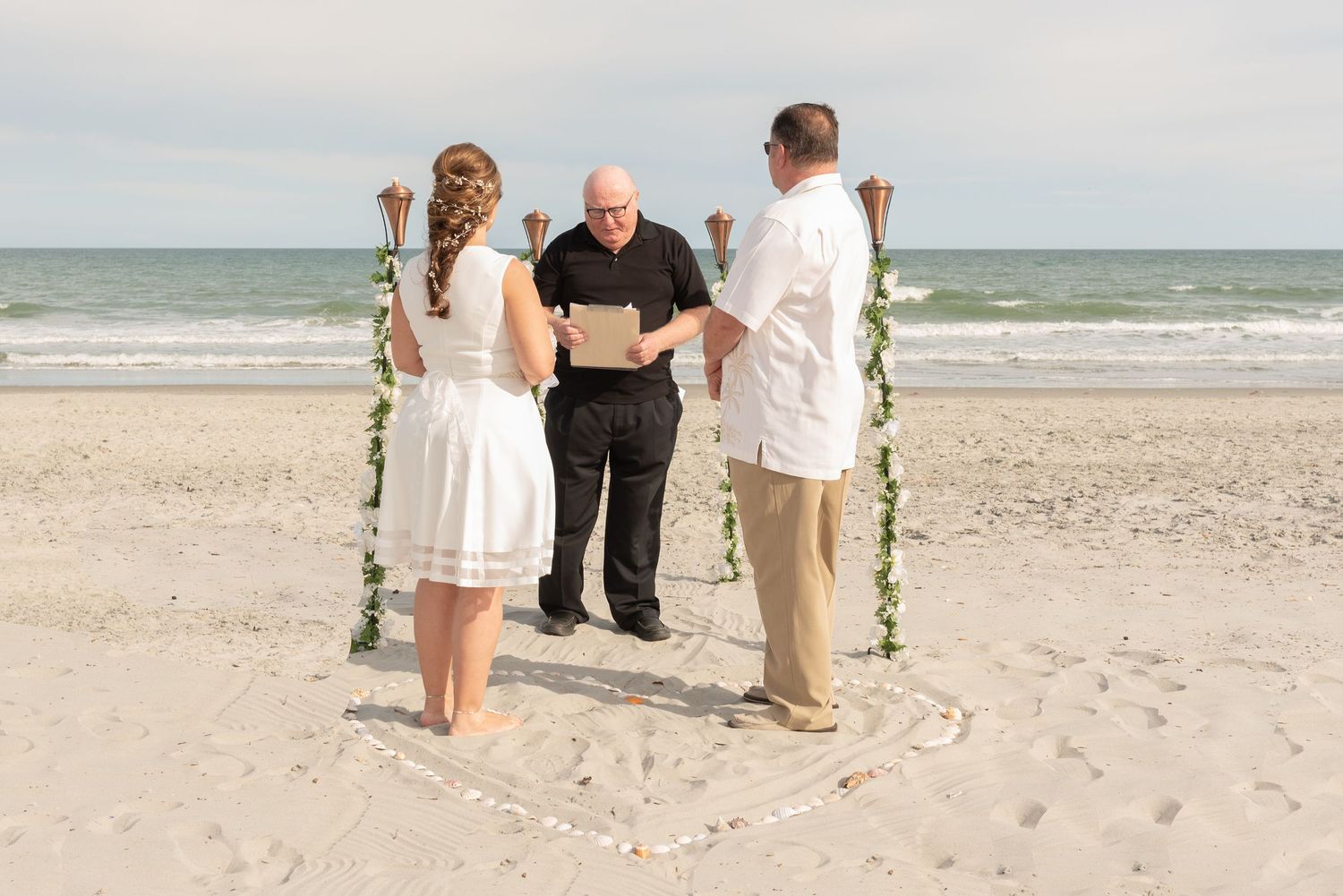 Beach wedding Myrtle Beach Murrells Inlet