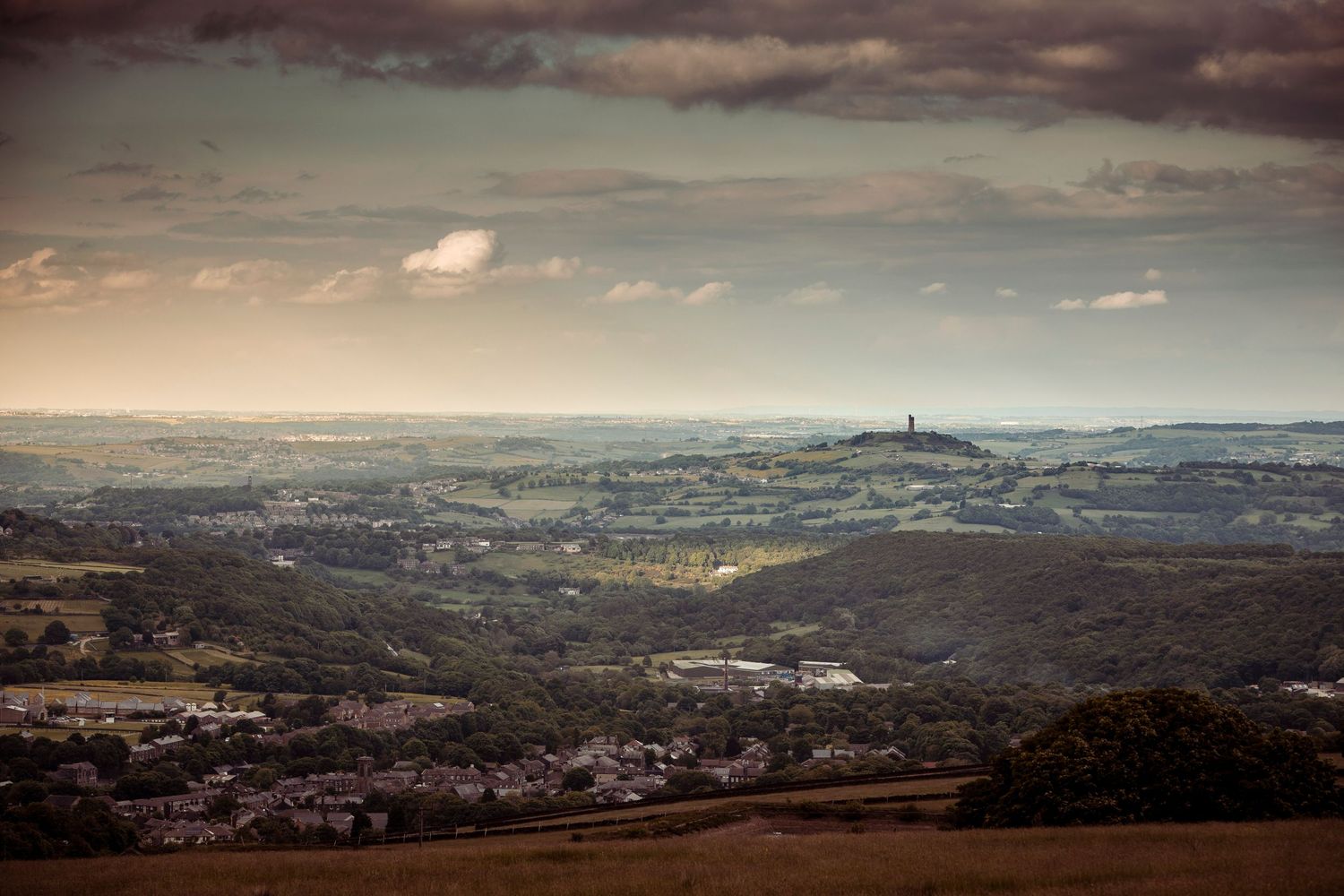 landscape photograph looking over halifax