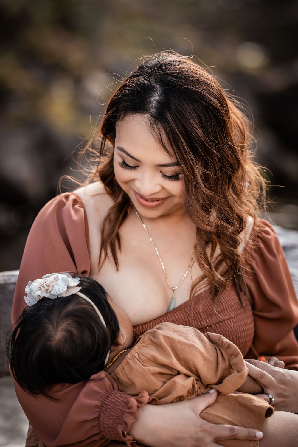 Lake family portrait session by wander and wild photography
