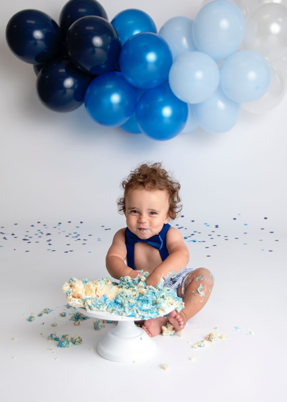 Cake Smash One Year Session Photographer Avon Ohio