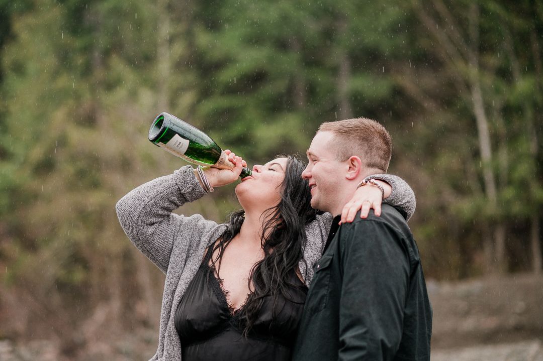 lake cushman engagement