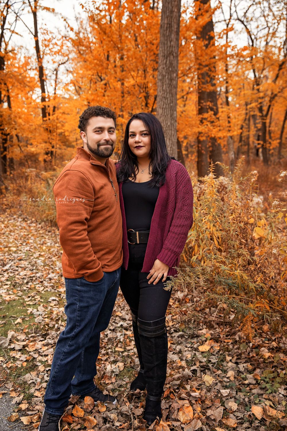 Engagement  Chicago Photographer Sandra Rodriguez Photography  eggers park