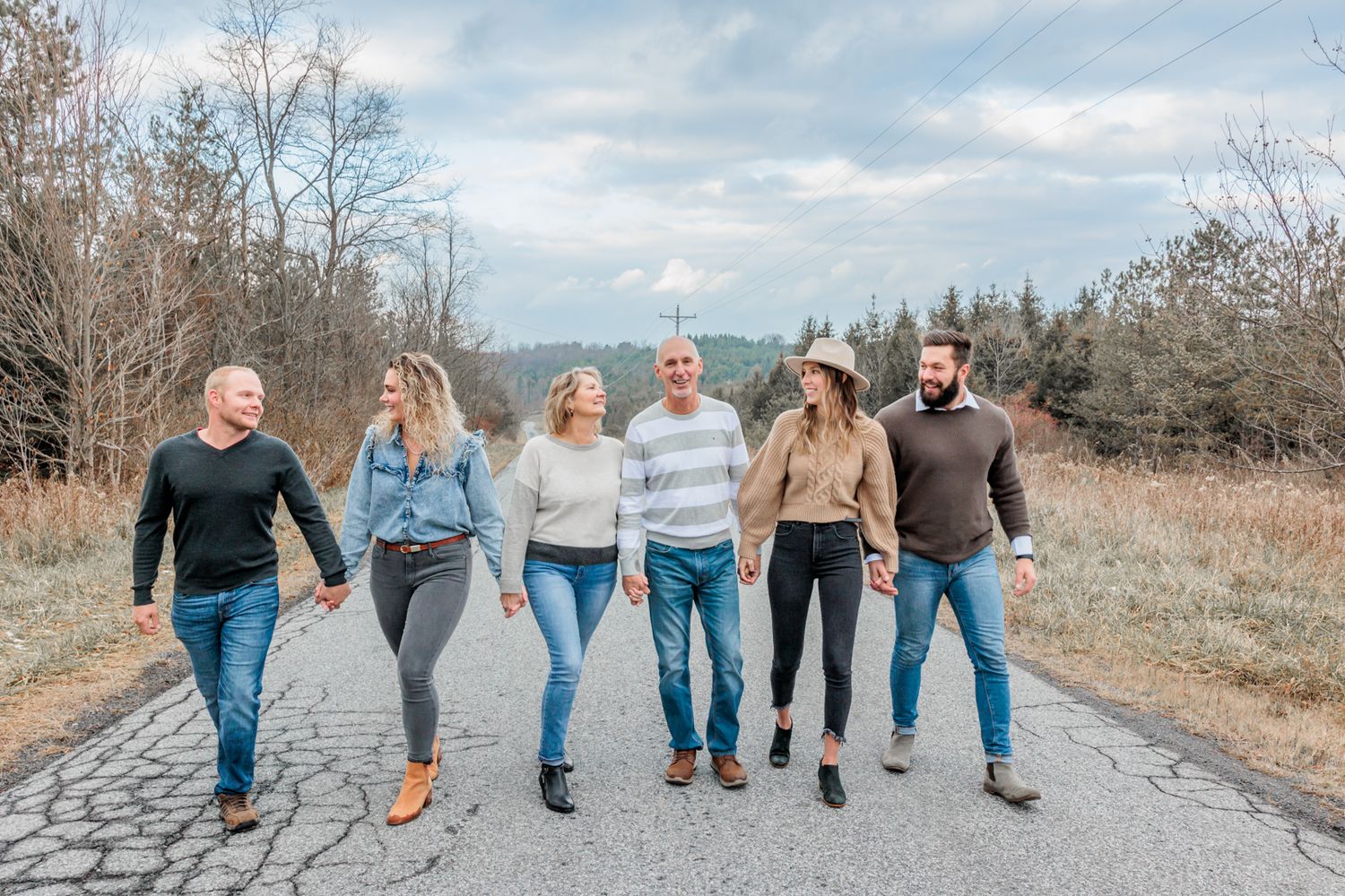 large family session
