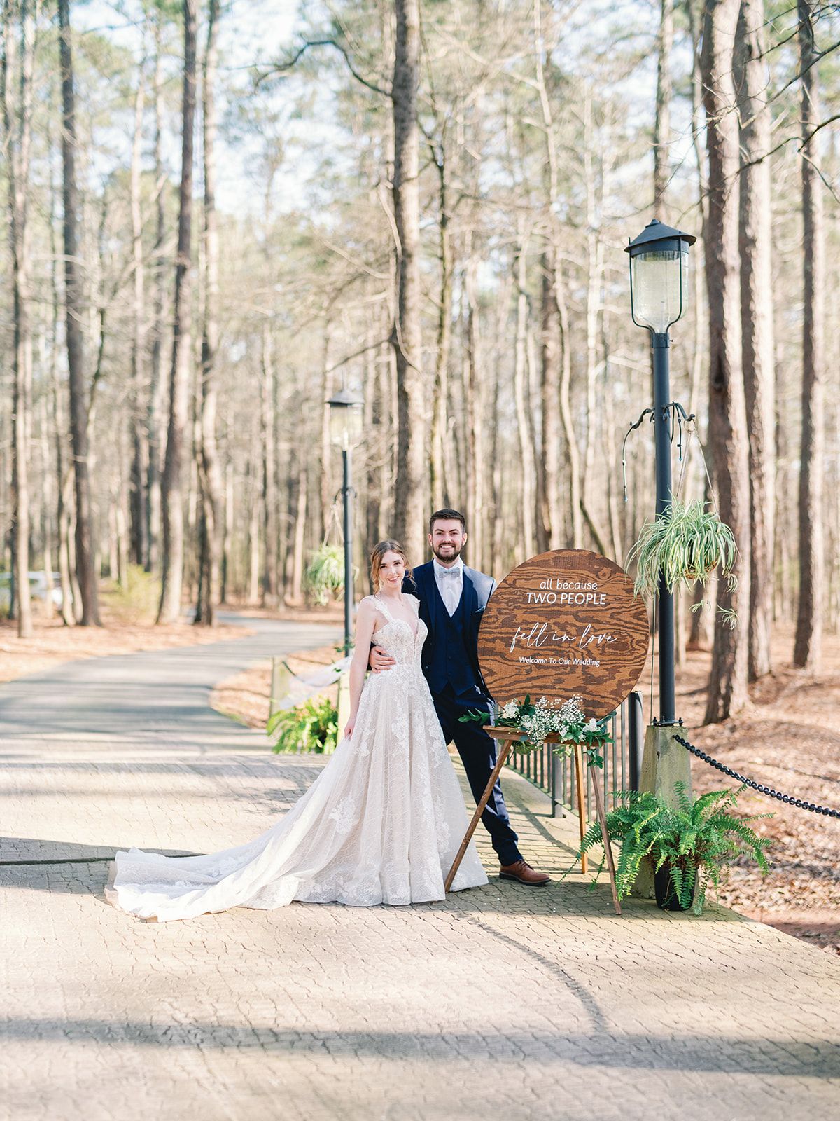 Wedding Photography: Dreamy arched bridge- couples portraits at Sanctuaire Atelier.