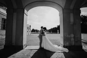 Romantische Hochzeitsfotos in Berlin – Outdoor Shooting im Tiergarten