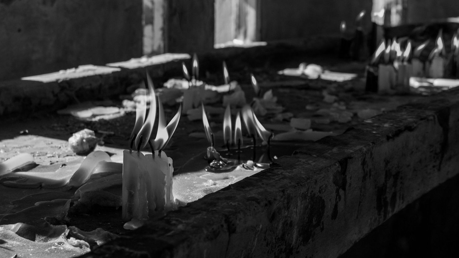 Candles at Chapi Sanctuary 2019