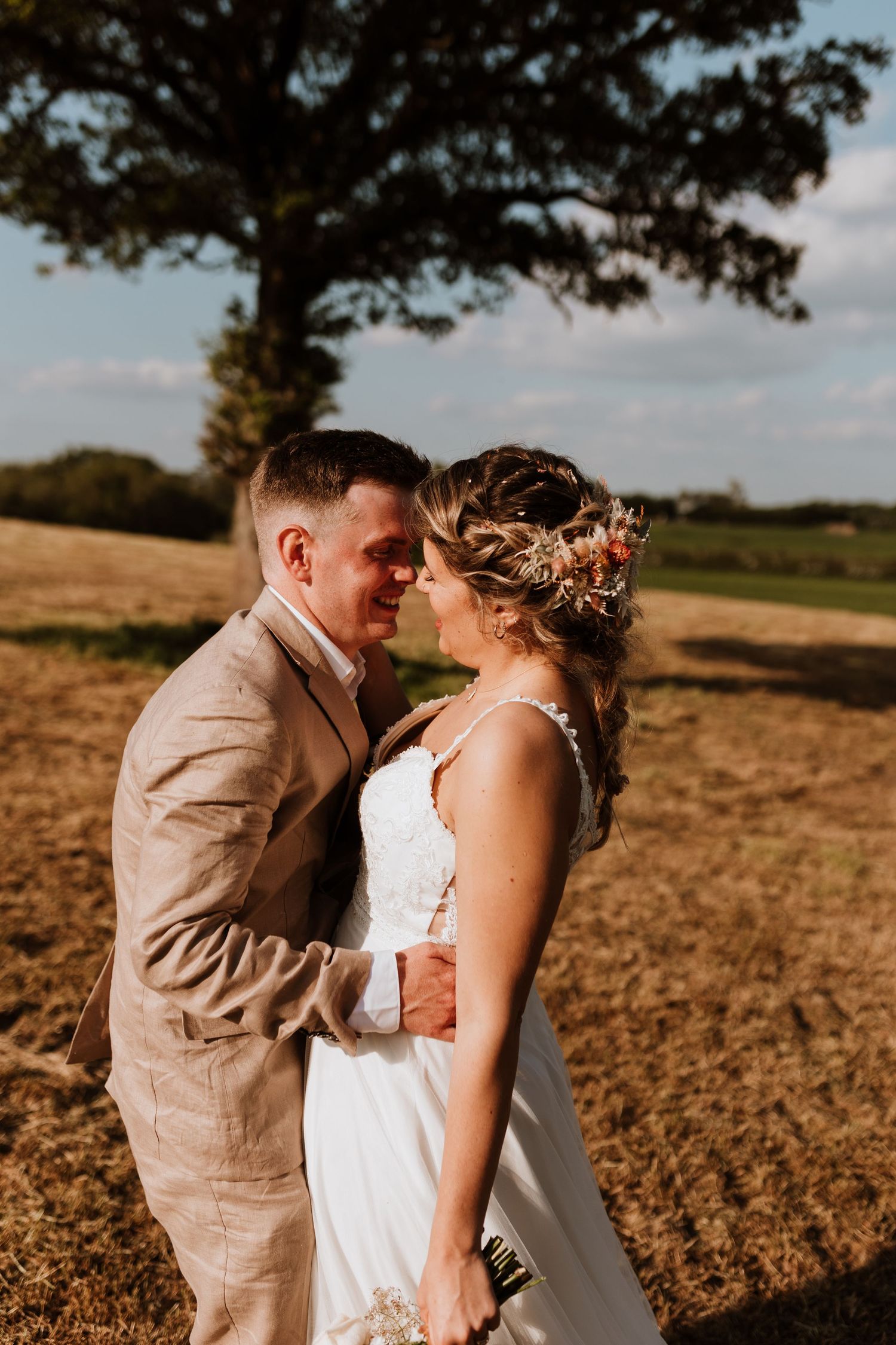 Natural and relaxed wedding photography in Shropshire