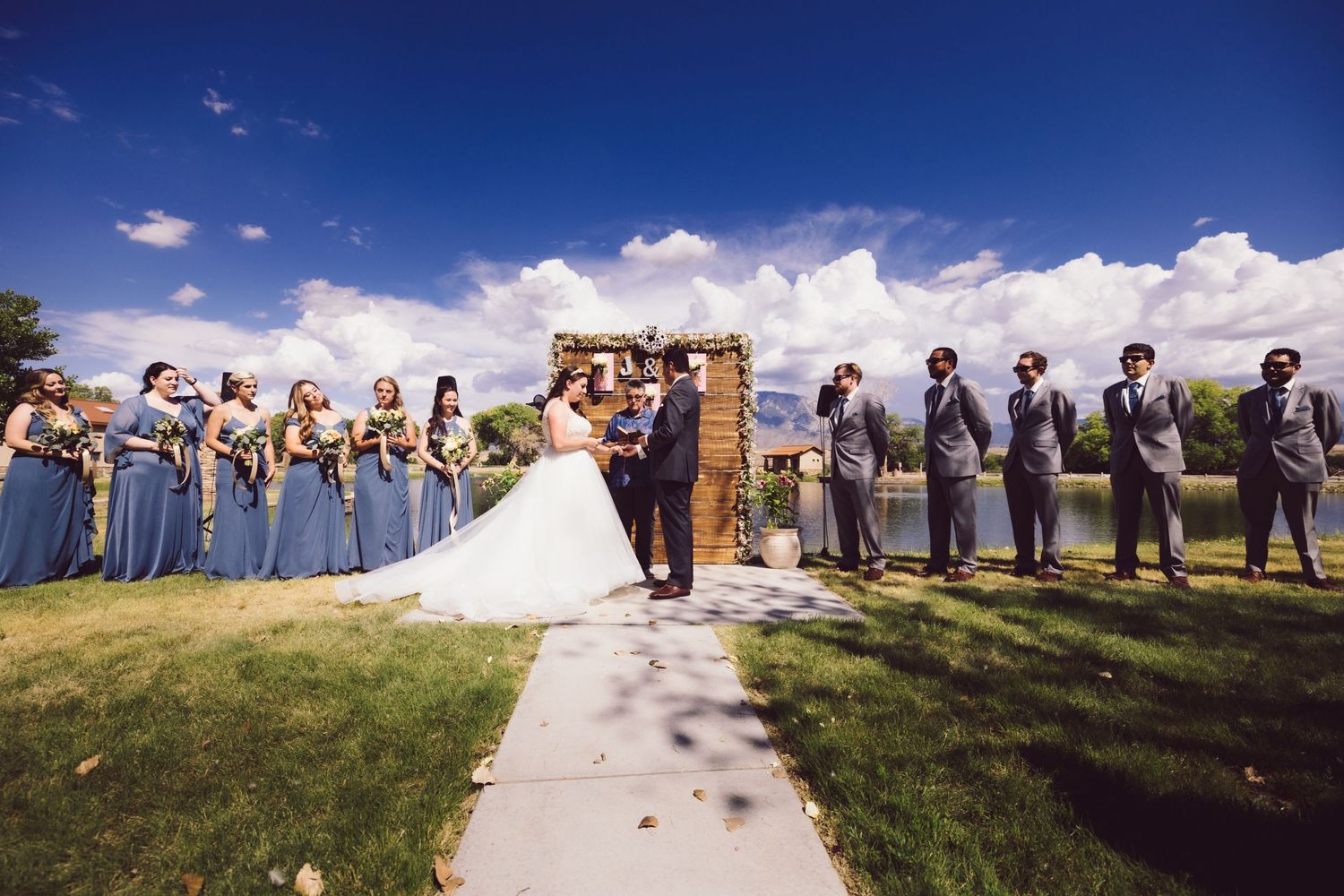 Wedding Ceremony wide shot