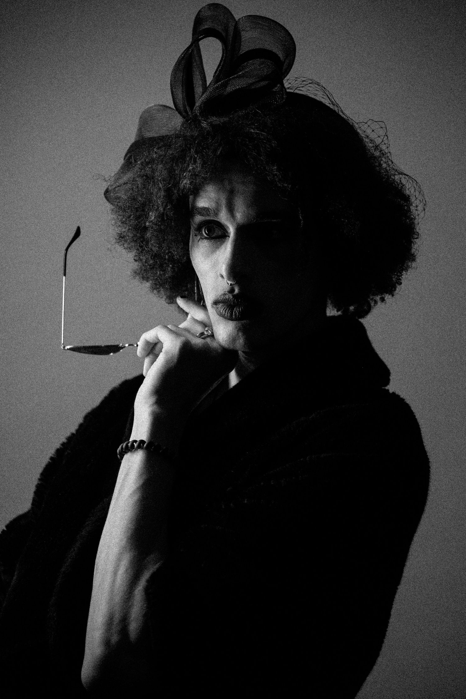 Retro Black and White Photography of a Woman by Greater Rochester Photographer, Natalie Fox, from Natalie Fox Photograph
