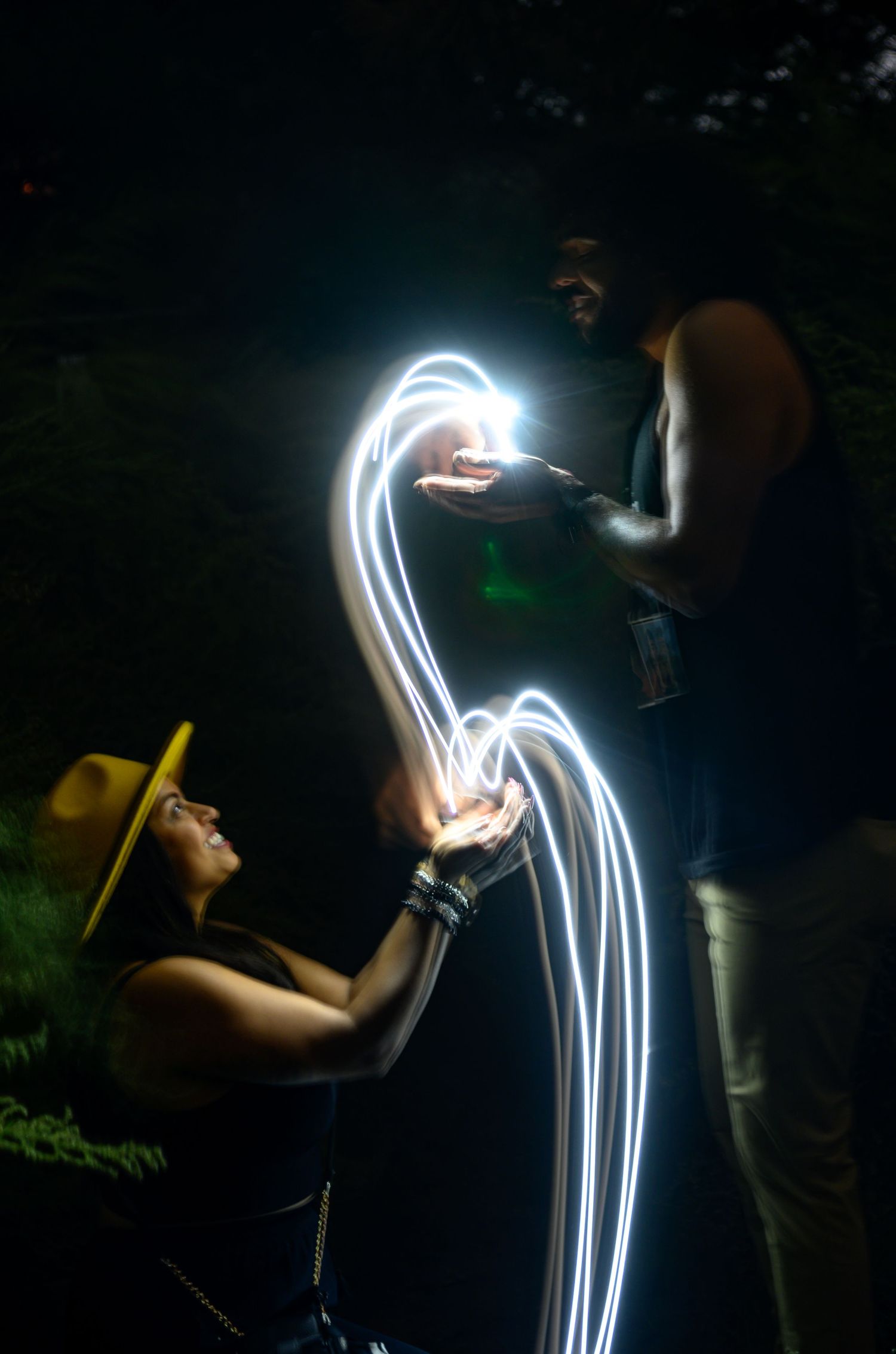 Ethereal Light Painting