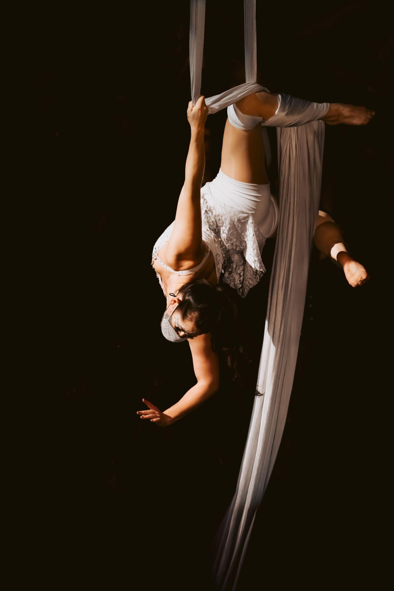 Circus Performer on Silks