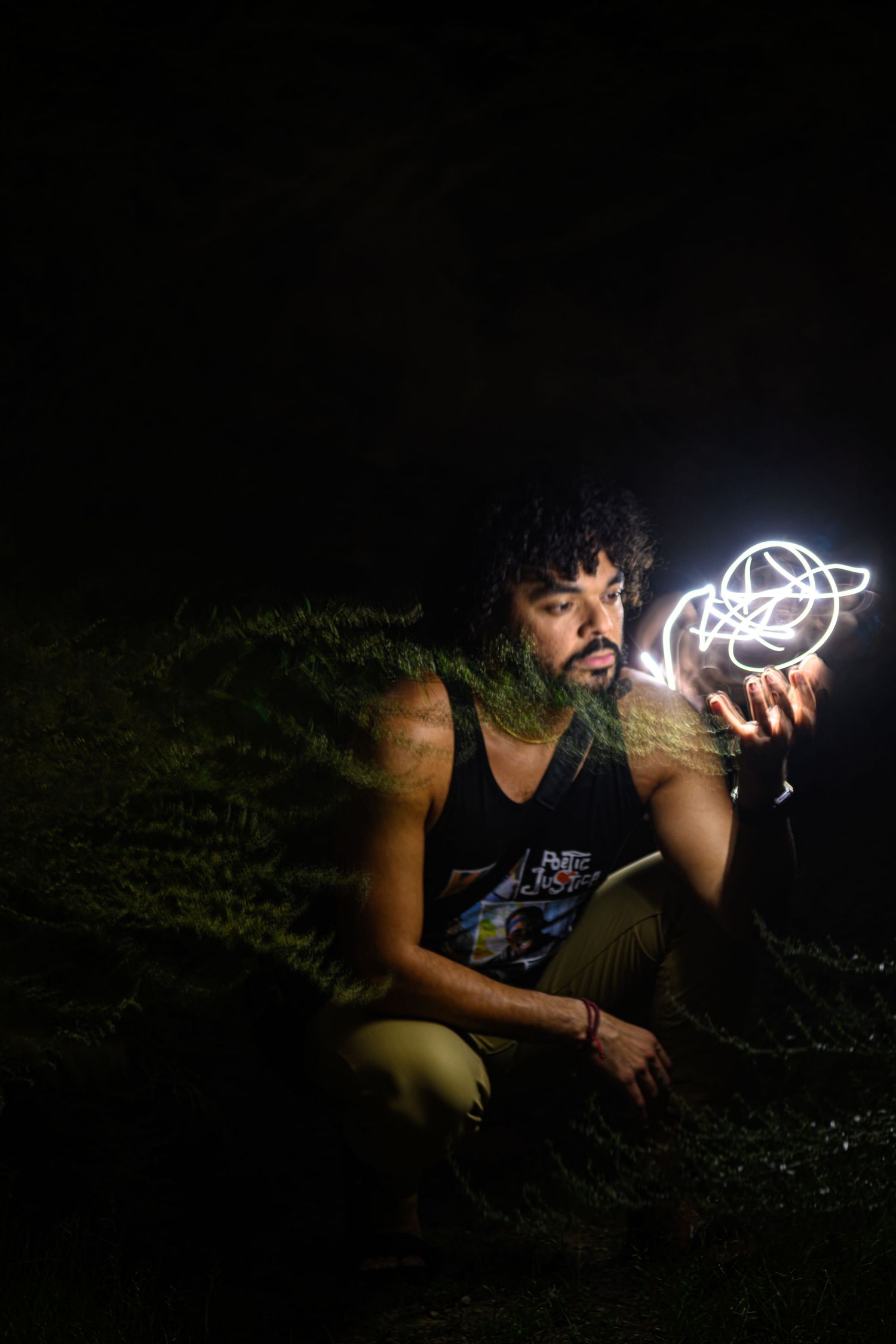 Conceptual Long Exposure Dark Photography