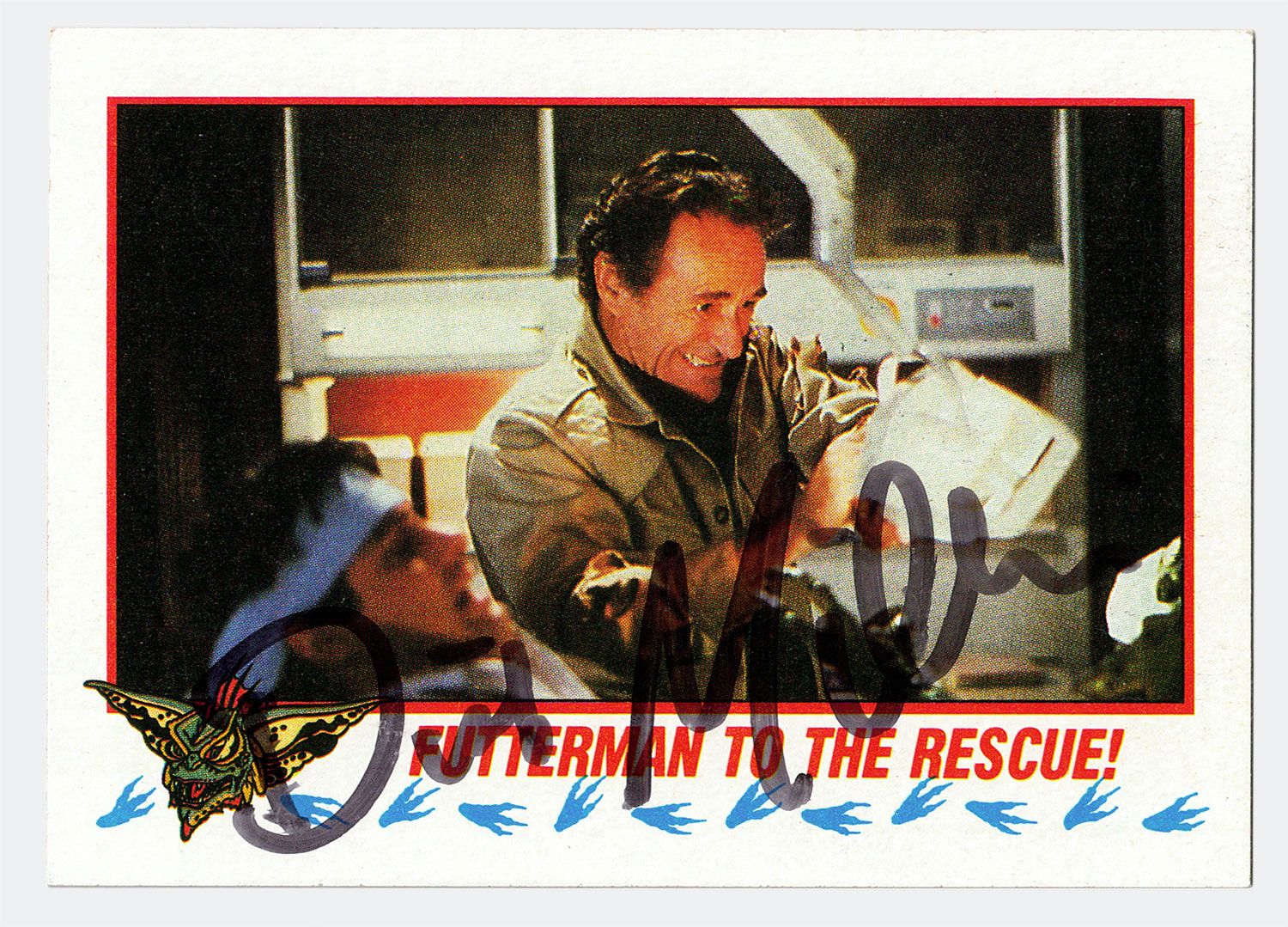 Signed Gremlins 2 movie trading card