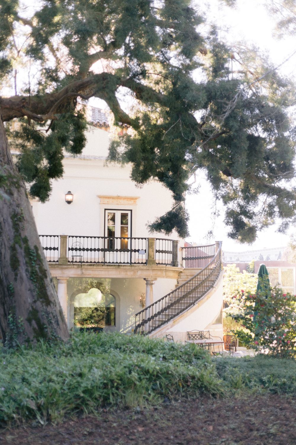 pormenor do Hotel Quinta das Lágrimas em Coimbra