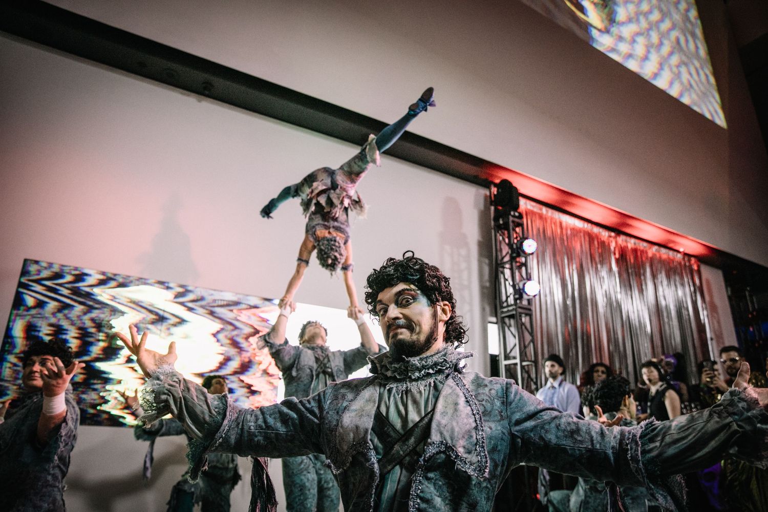 Cirque du Soleil performers at annual TIFF Boombox fundraiser