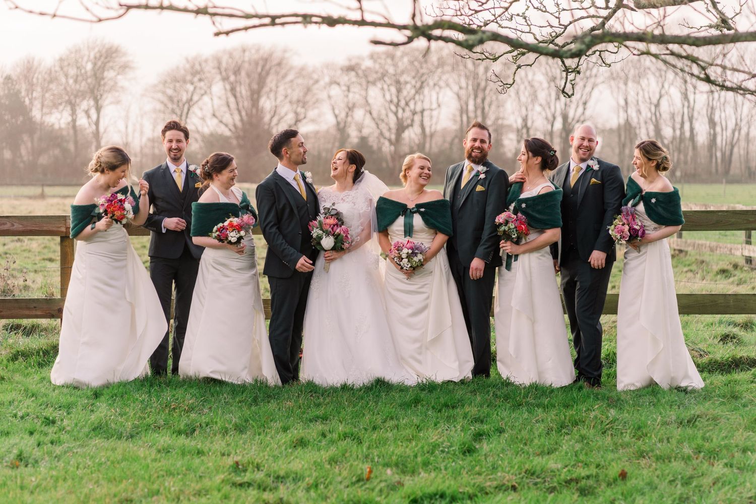 Hampshire Dorset New Forest Luxury Wedding Photography South Lawn Hotel Christmas Wedding