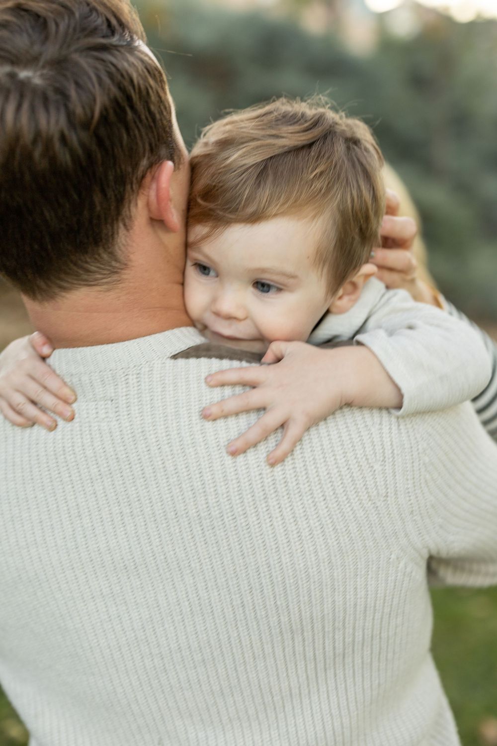Family photography session Southern California with grown children and grandchild