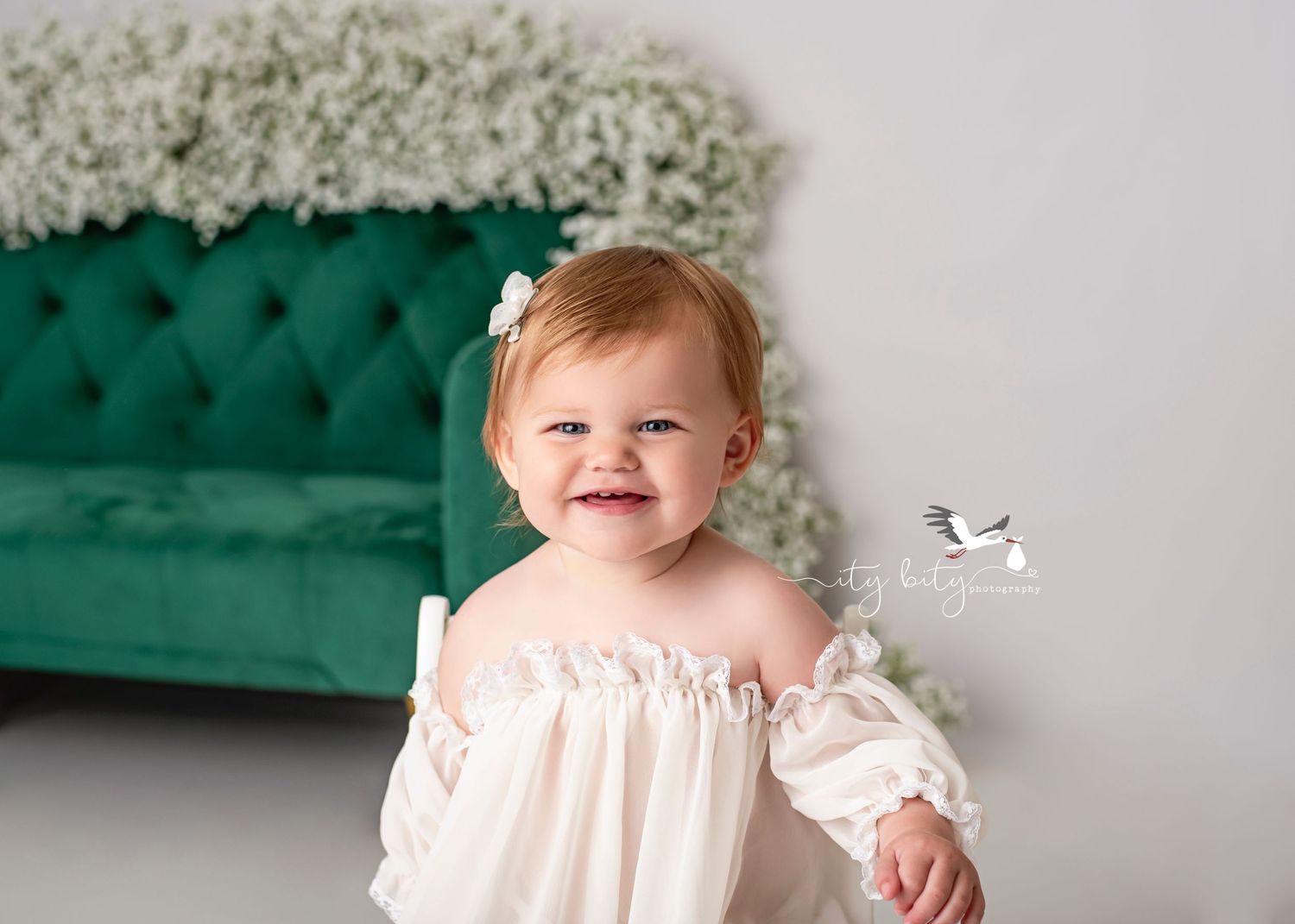 Baby Maxine Floral Mini Session Avon Ohio Photographer Family