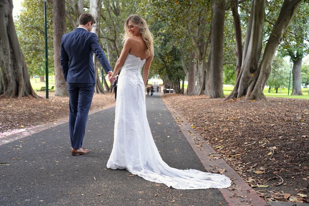 Wedding Bride Groom Portrait Event Photography Melbourne Western Suburbs Celebration MemoriesGardens