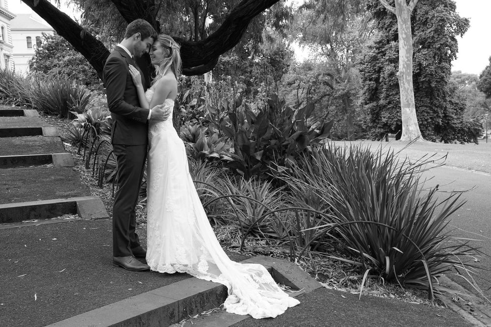 Wedding Bride Groom Portrait Event Photography Melbourne Western Suburbs Celebration MemoriesGardens