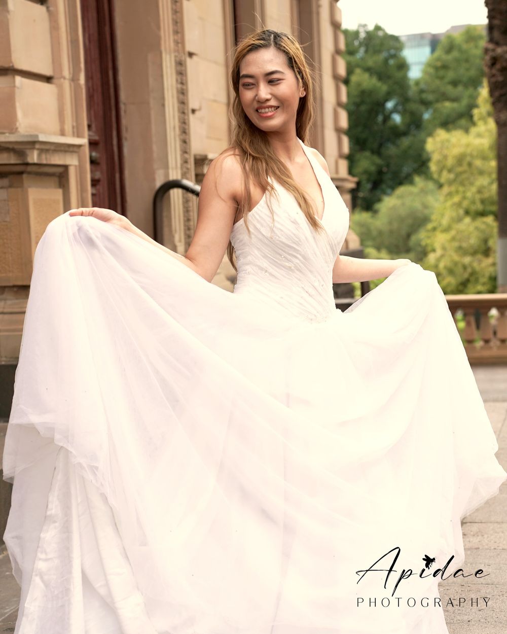 Wedding Dress Bride Groom Portrait Event Photography Melbourne Western Suburbs Celebration Memories Parliament House