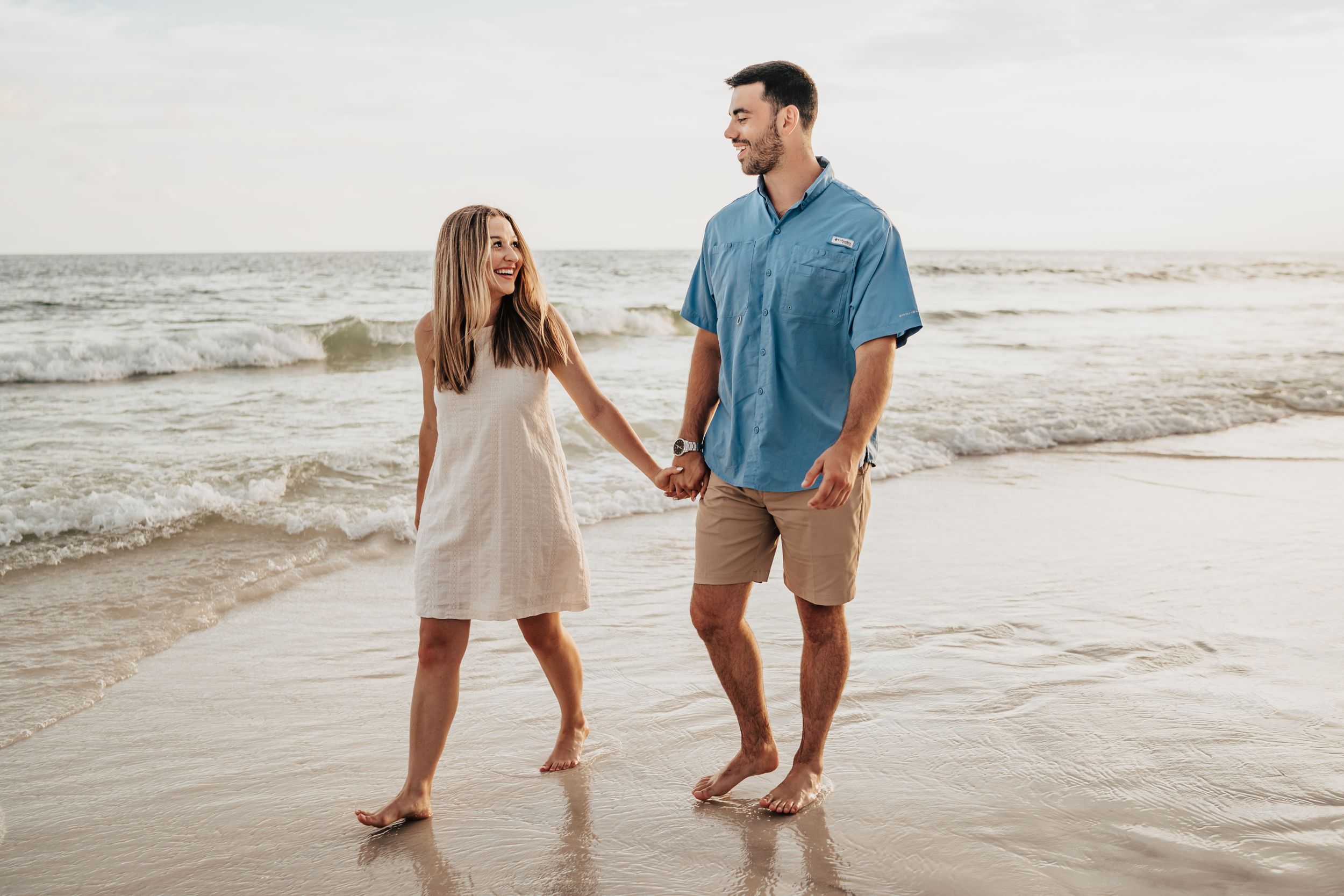 Extended Multi-Generational Family Beach Photo Session Rosemary Beach Florida