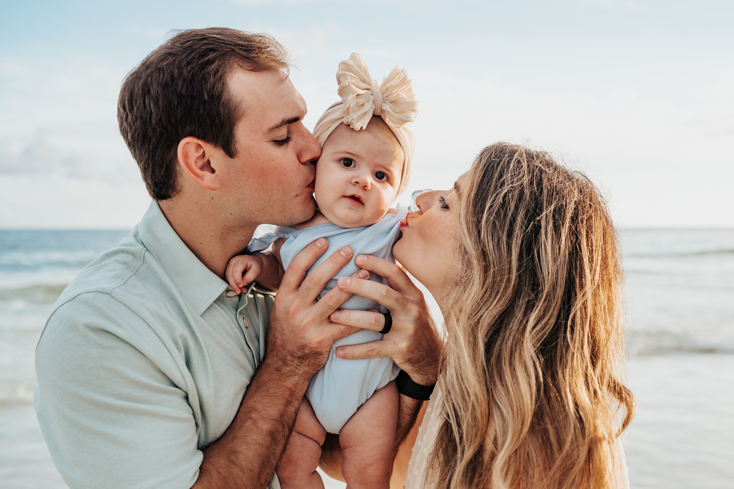 Extended Multi-Generational Family Beach Photo Session Rosemary Beach Florida