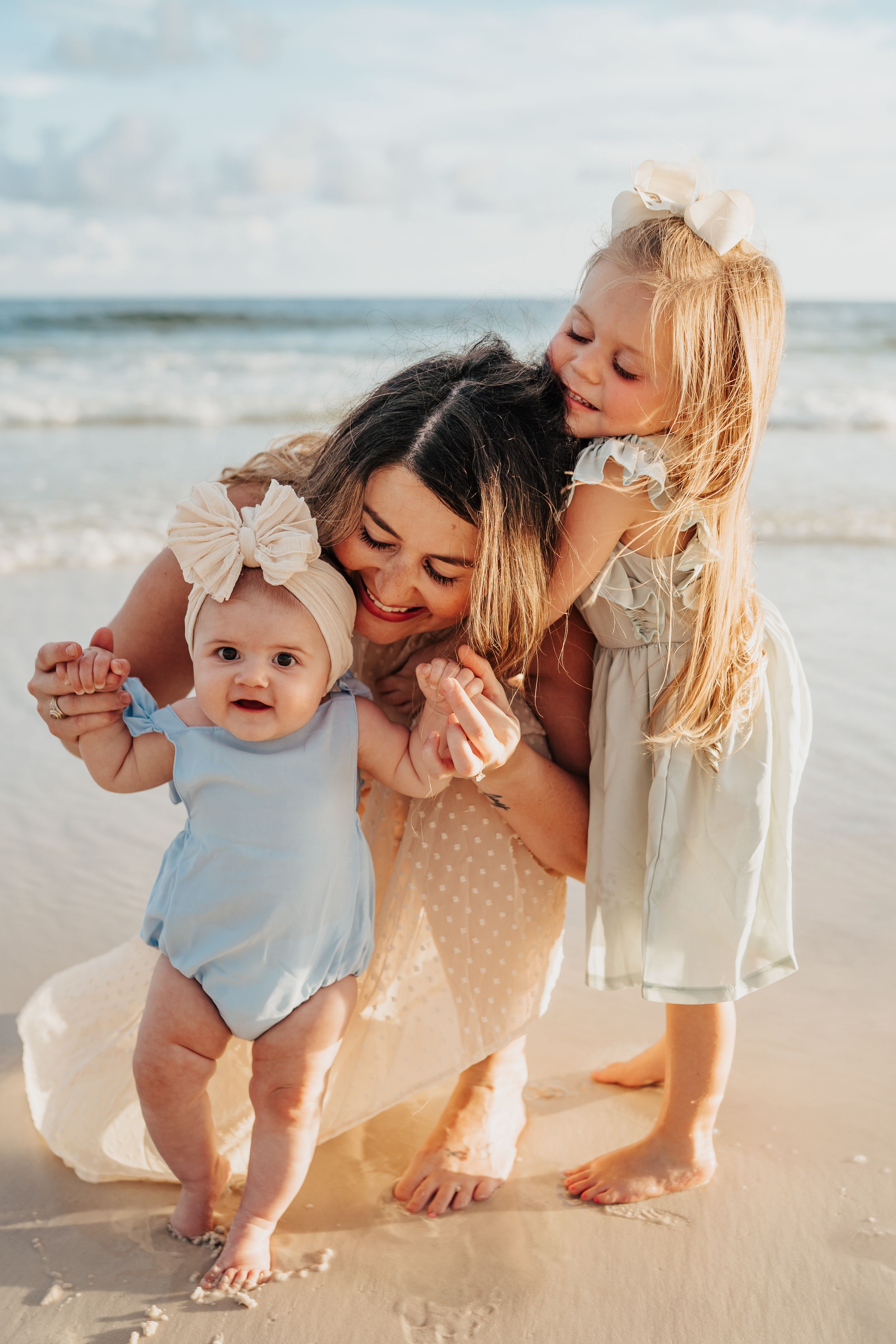 Extended Multi-Generational Family Beach Photo Session Rosemary Beach Florida