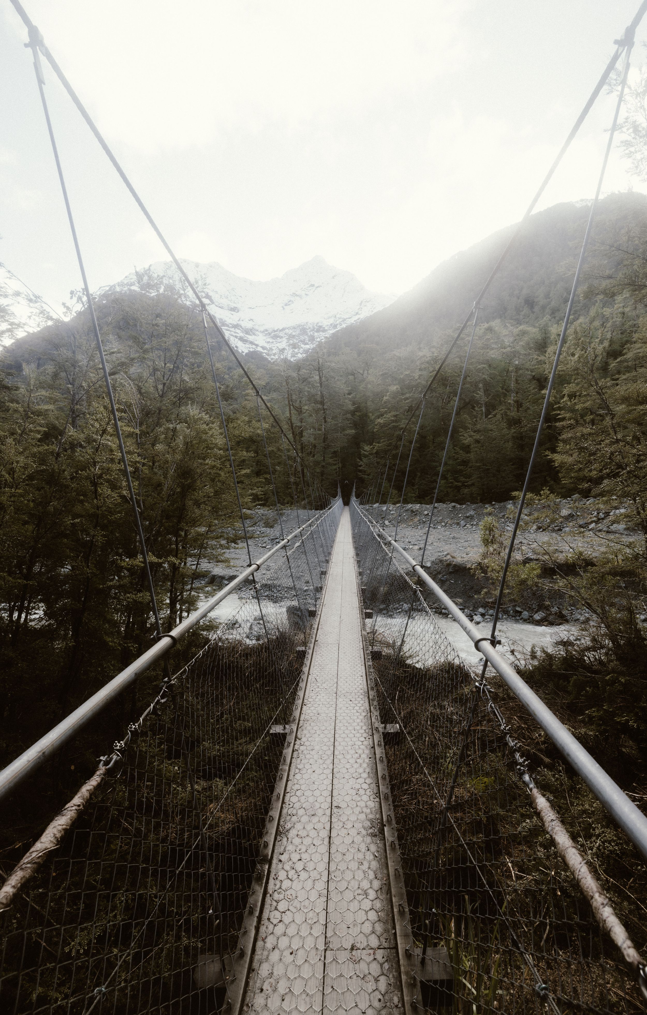 New Zealand Suspension Bridge