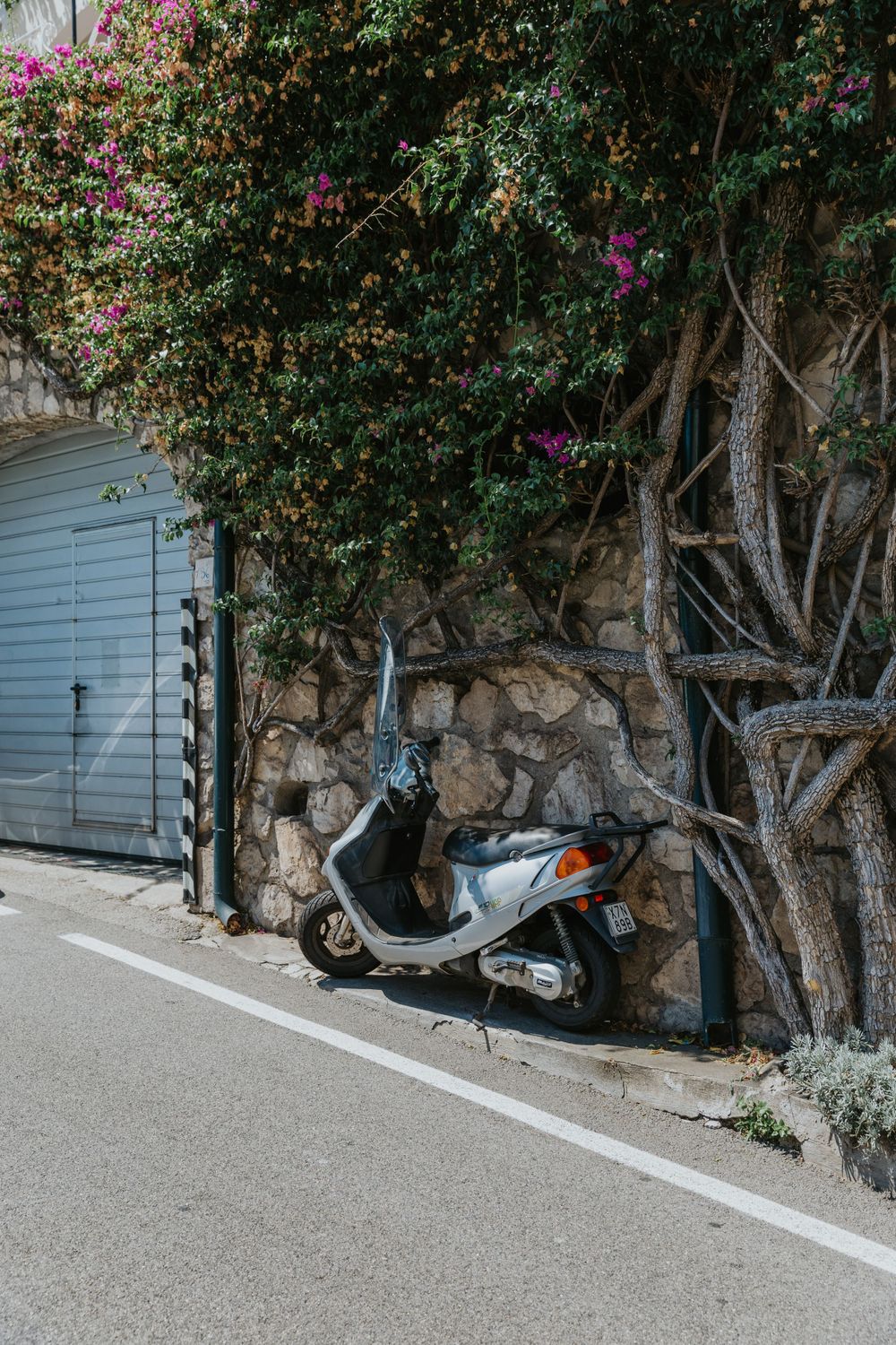 Italian scooter in Sorrento, Italy