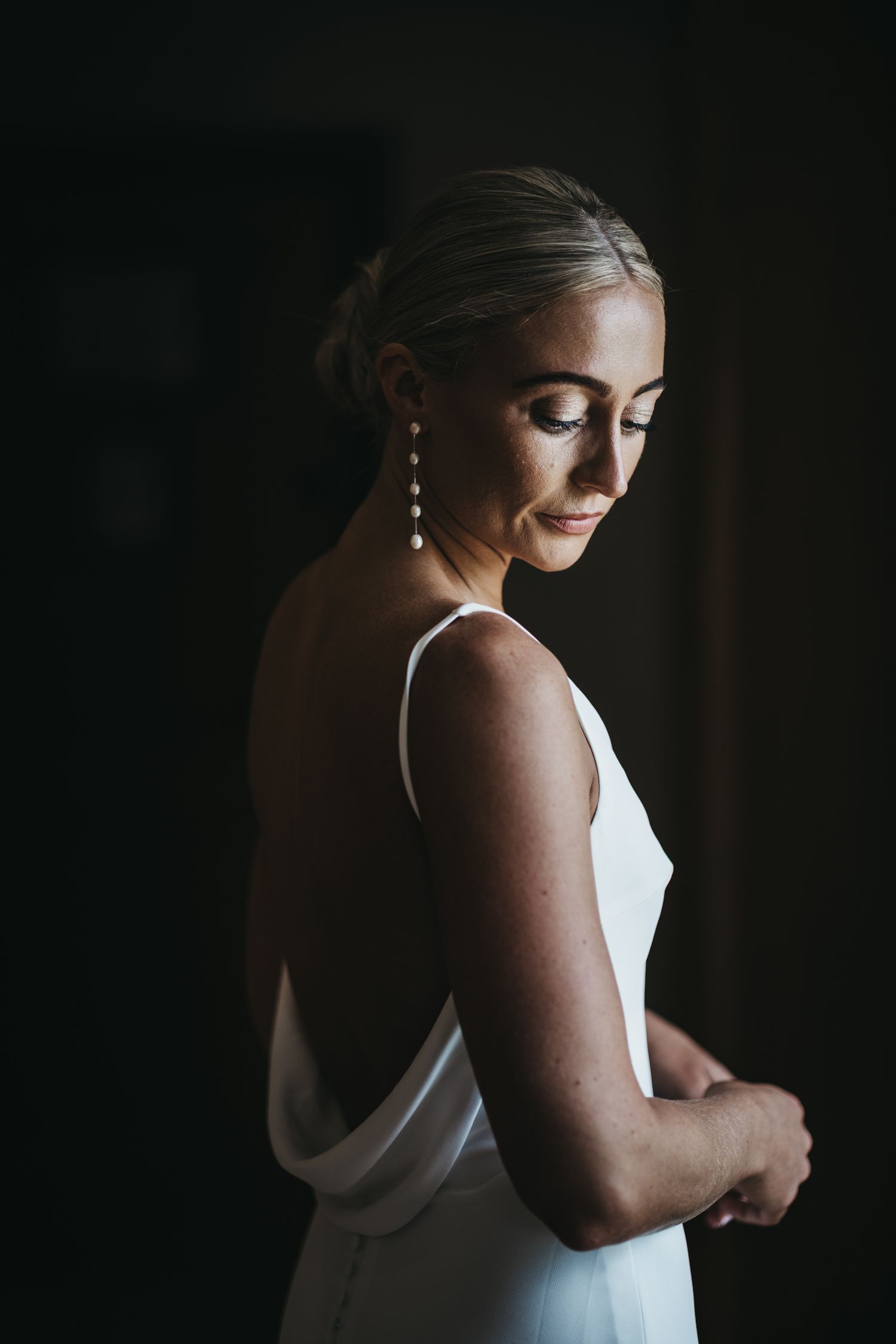 a bride portrait at Swancar country farm