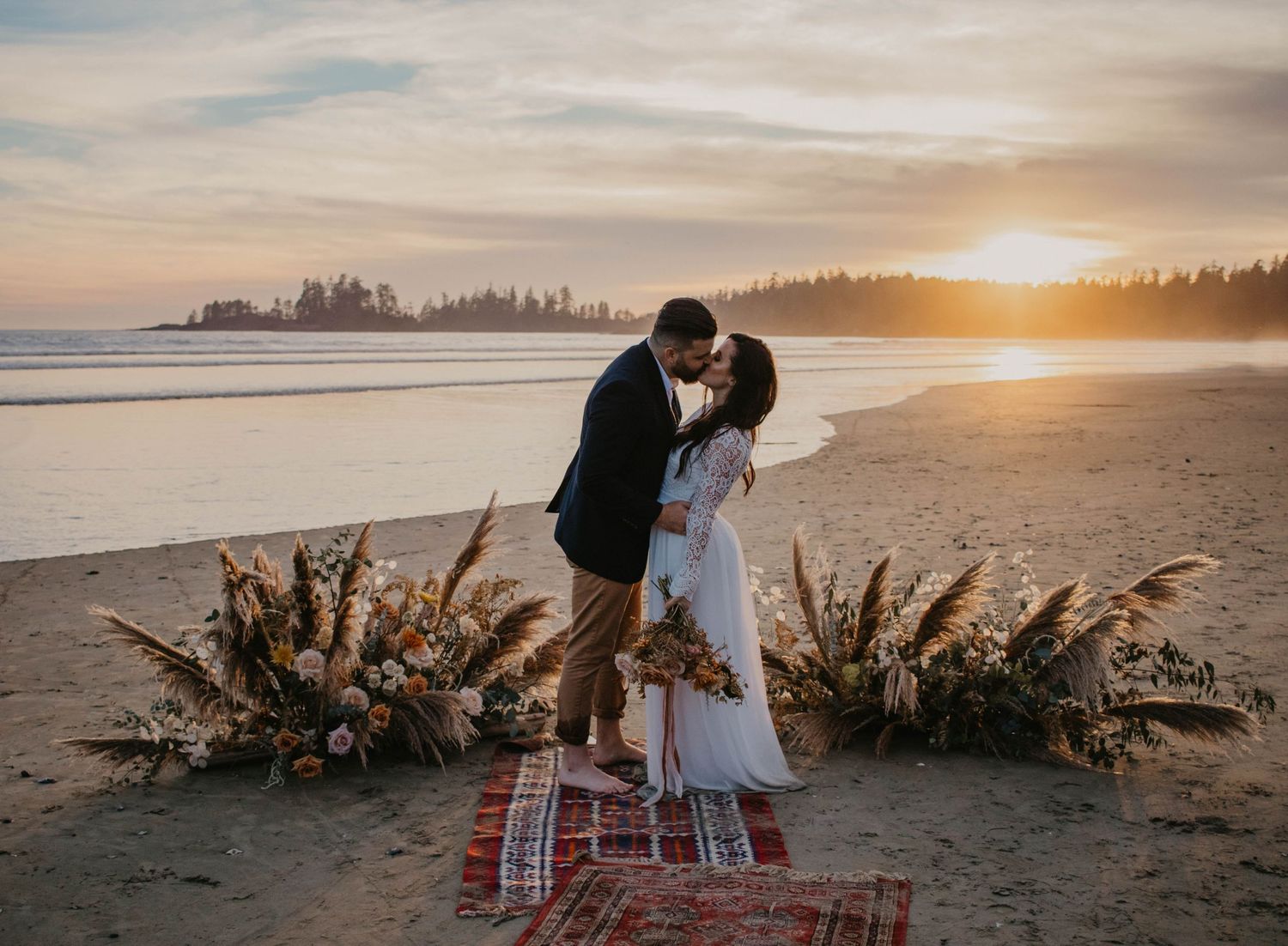 Tofino, British Columbia Beach Elopement