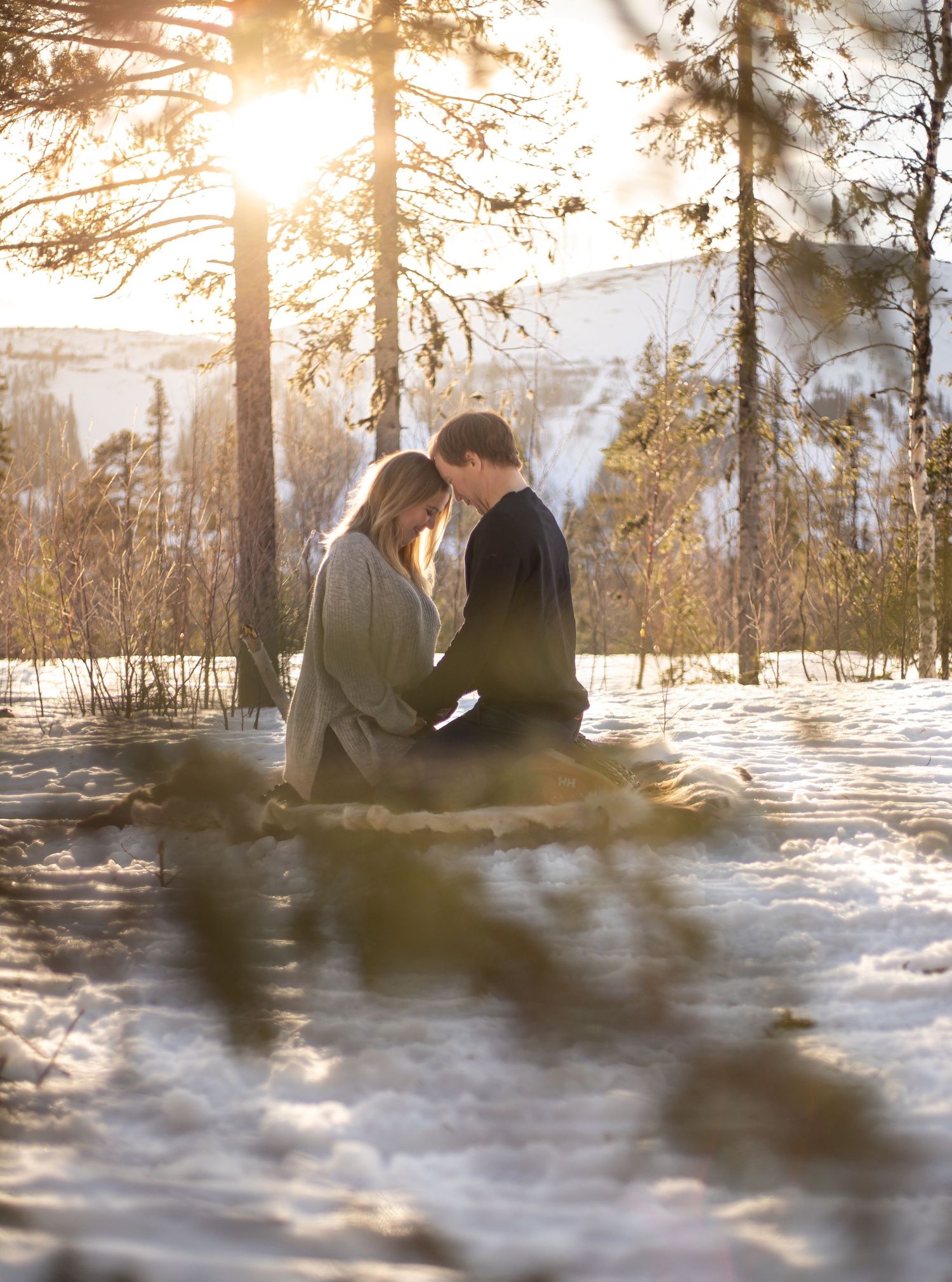 Gravidfotografering Gällivare Fotograf Norrbotten