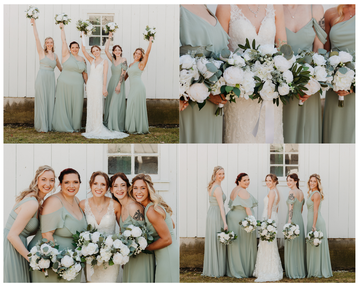 Ohio Wedding, Ohio Photographer, Wedding Photographer, Winterberry Farm, Bride and Groom Photos, Bridesmaids Photos