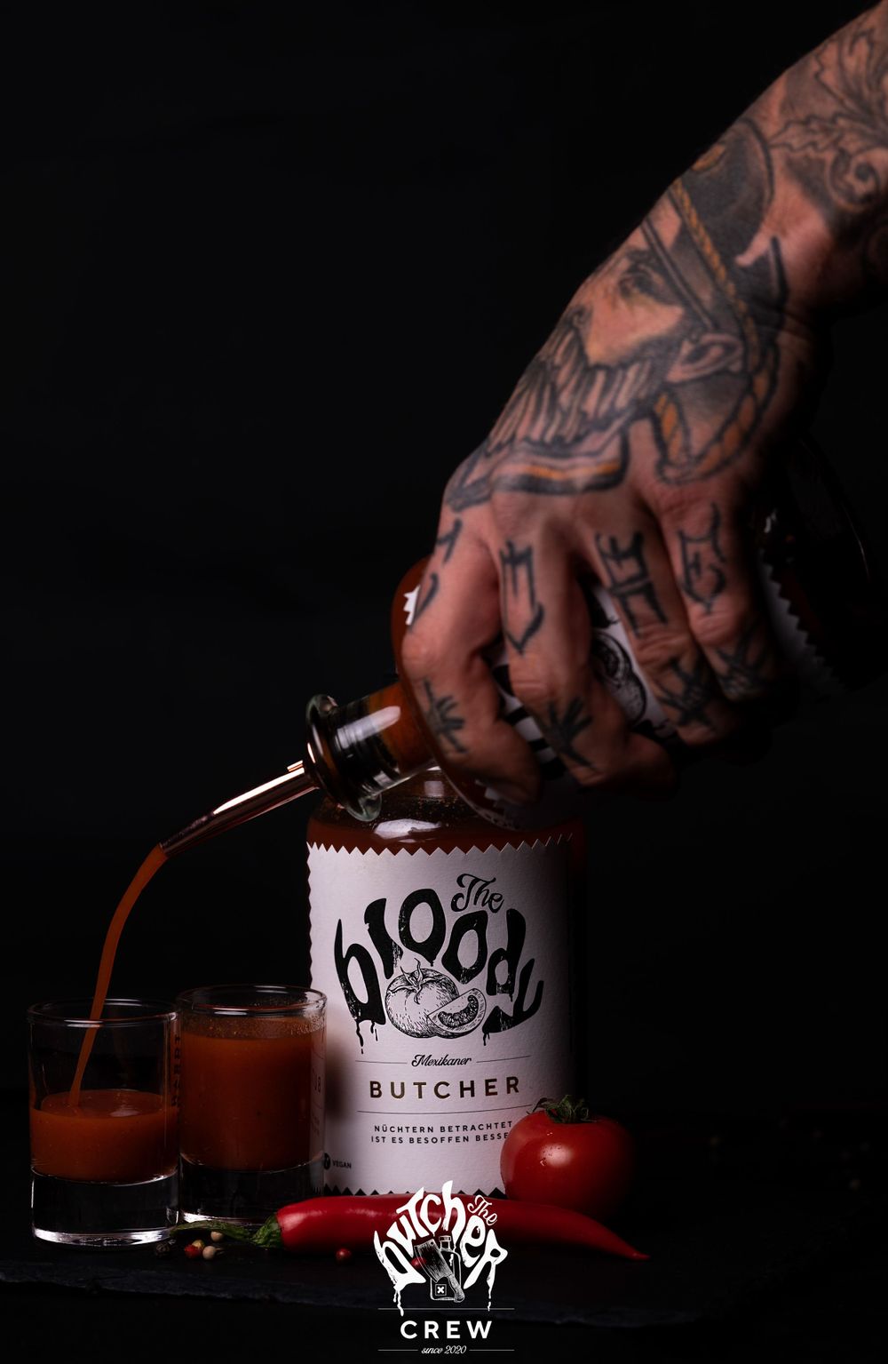Bloody Butcher Product Shooting