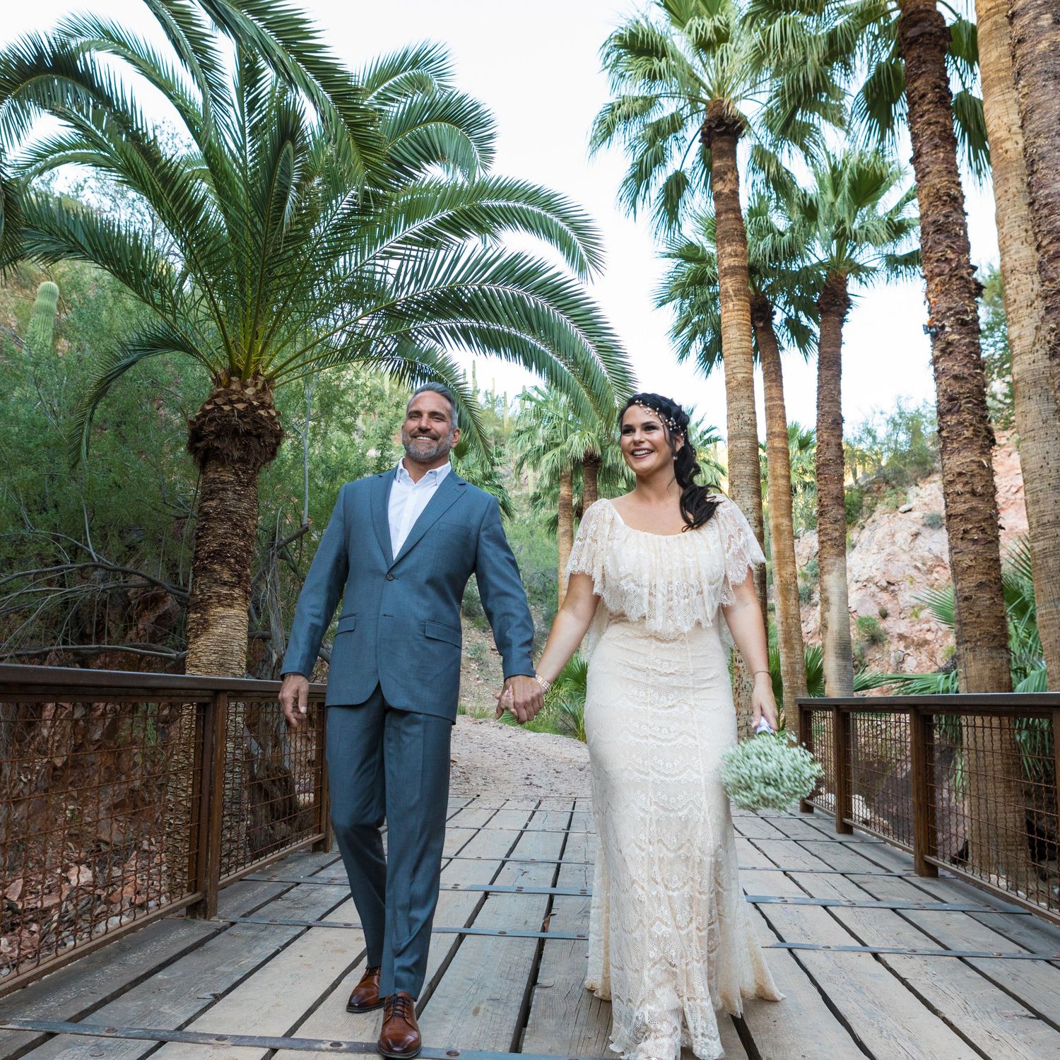 First wedding at Castle Hot Springs Resort