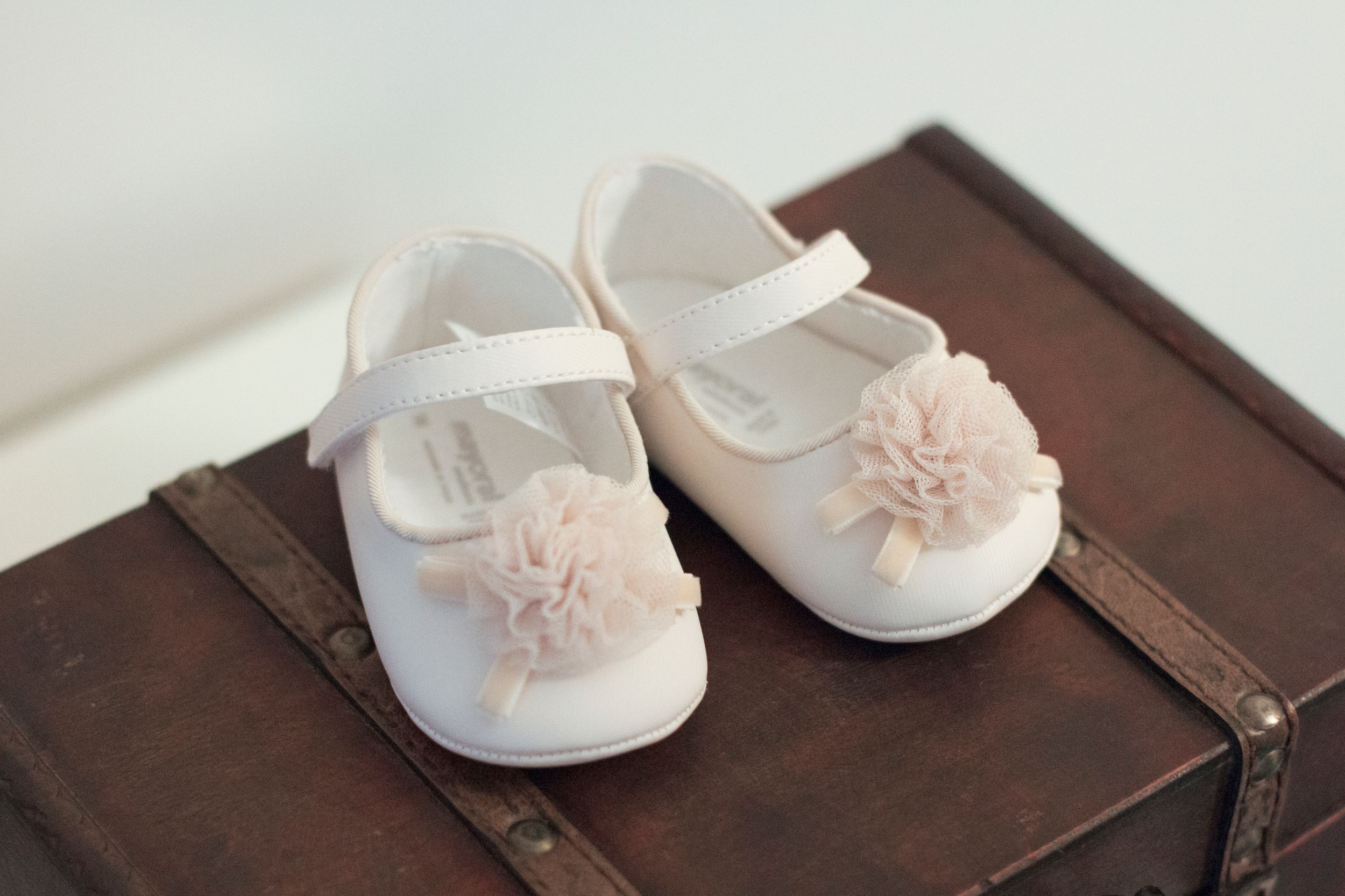 sapatos de batismo