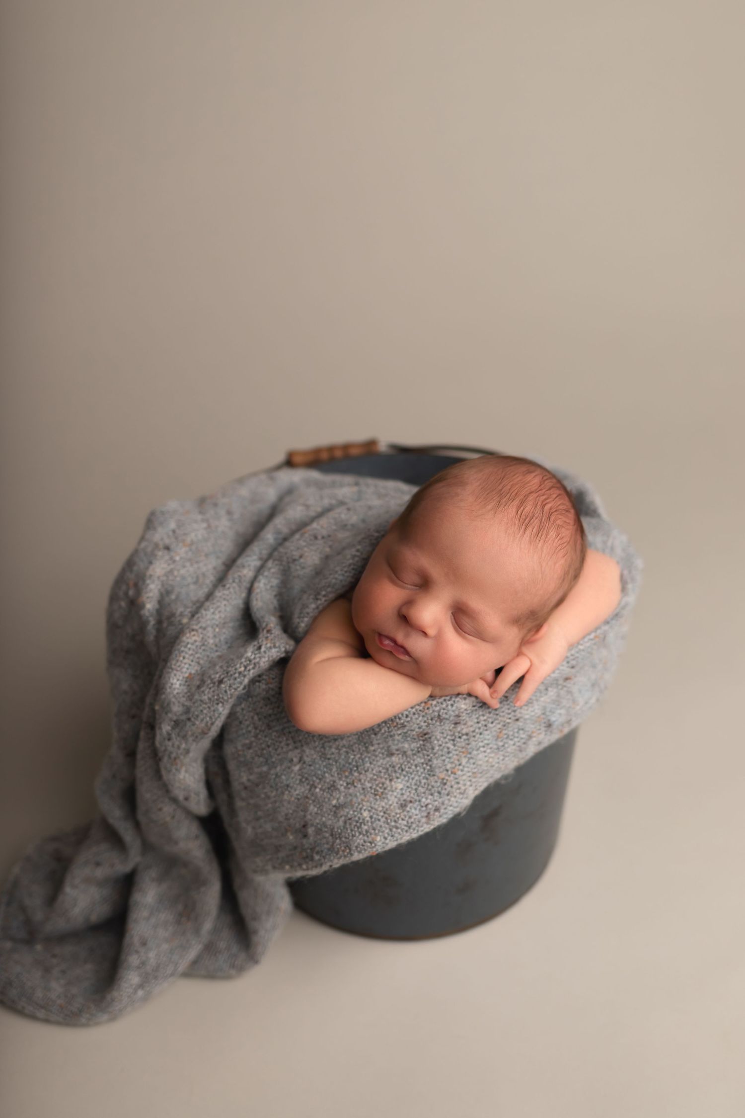 Newborn boy photo, taken by Jen Knightstep, Photographer