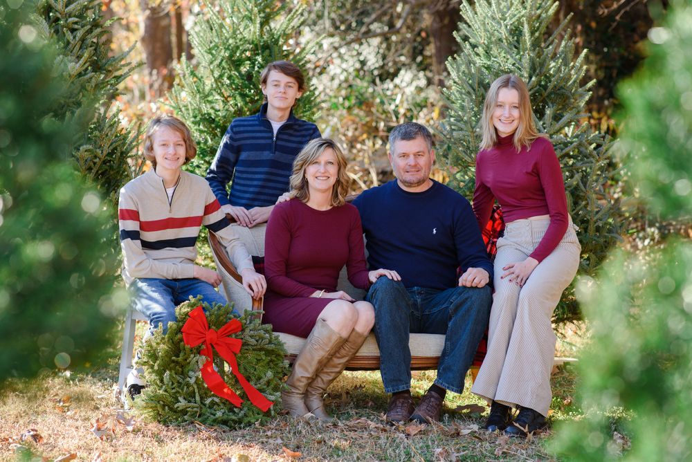 christmas tree mini family