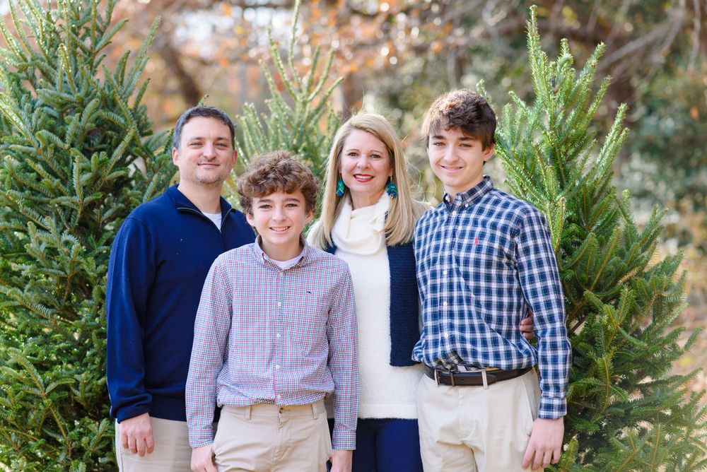 christmas tree mini family
