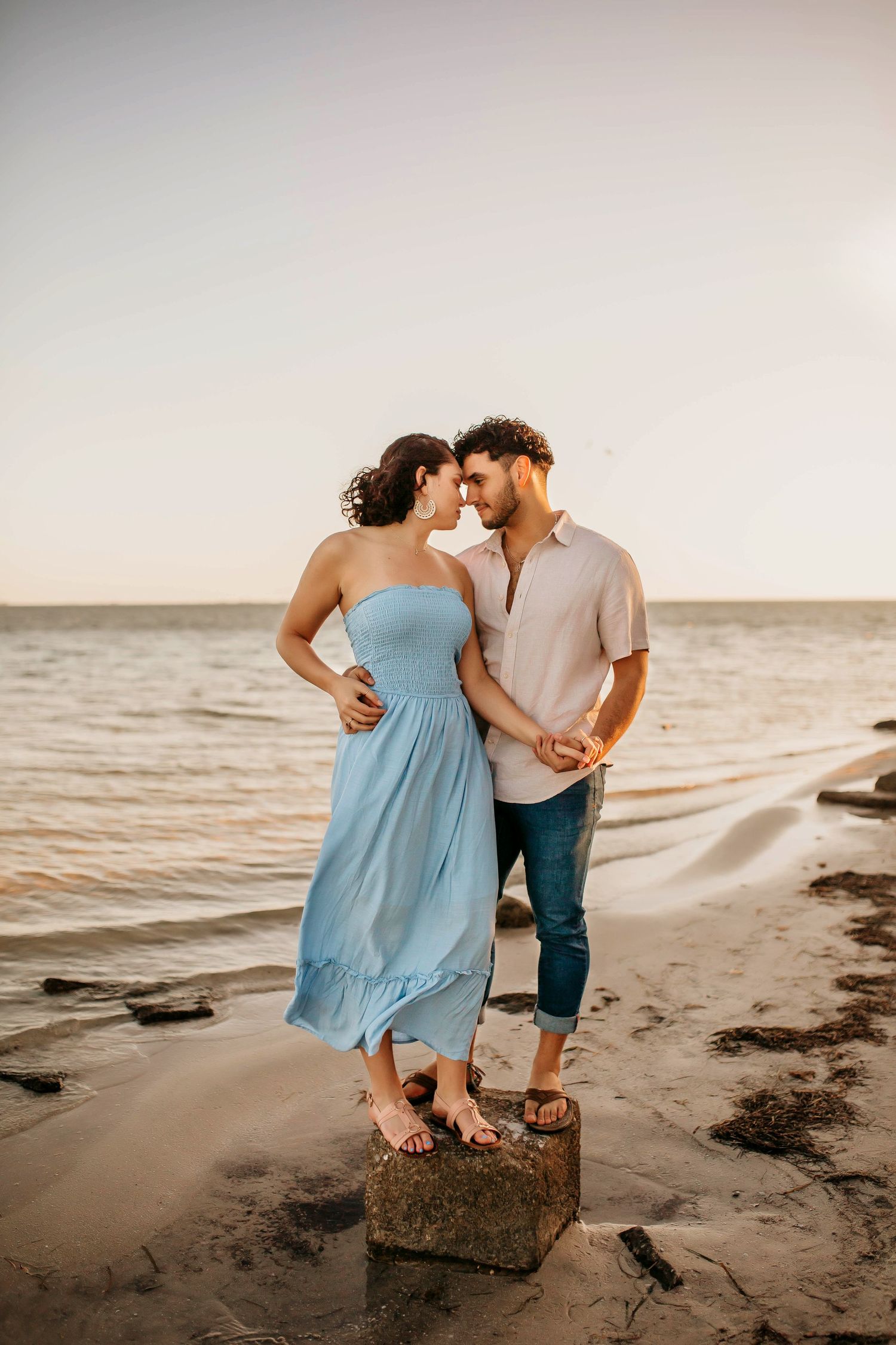 Tampa Engagement Photographer- Couple session on the beach