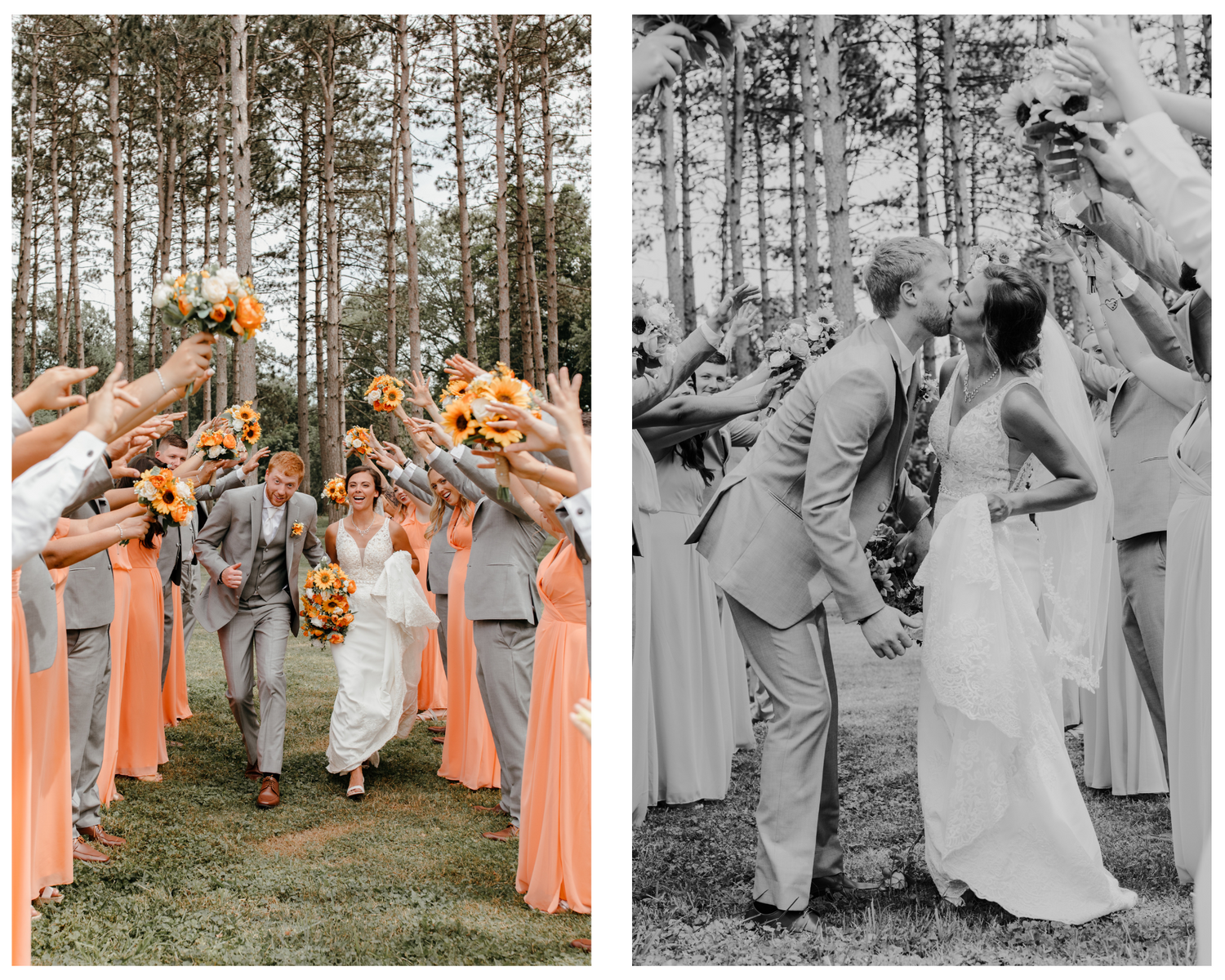 Ohio Photographer, Ohio Wedding, Wedding Photos, Wedding Portraits, The Village Barn, Bridal Party Photos