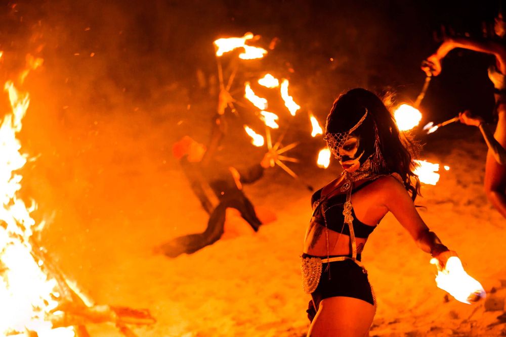 Tournage clip burlesque