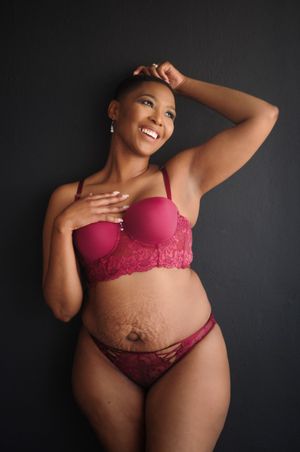 Embracing Fabulous at Forty - Simphiwe's 40th Birthday Boudoir Shoot
